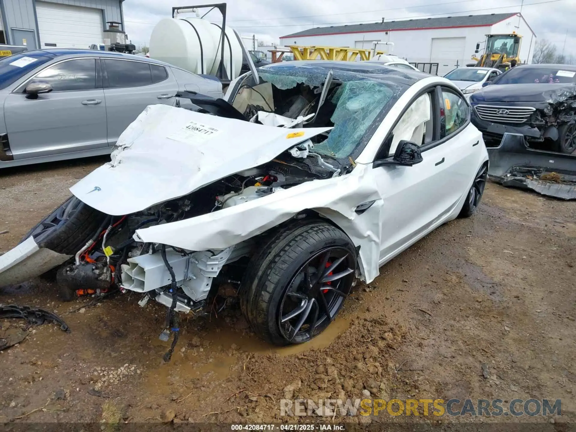 2 Фотография поврежденного автомобиля 5YJ3E1ETXRF820656 TESLA MODEL 3 2024