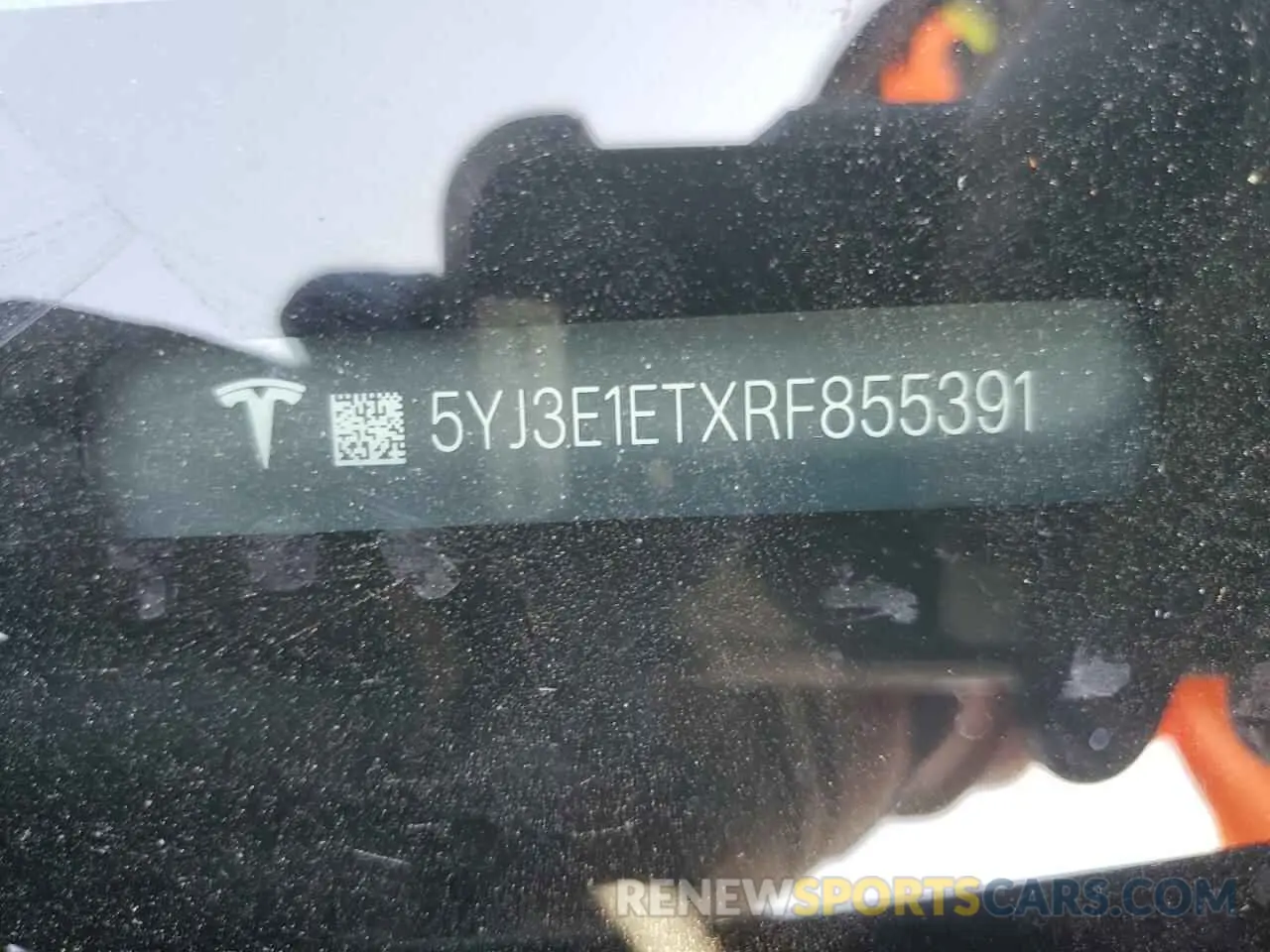 12 Фотография поврежденного автомобиля 5YJ3E1ETXRF855391 TESLA MODEL 3 2024