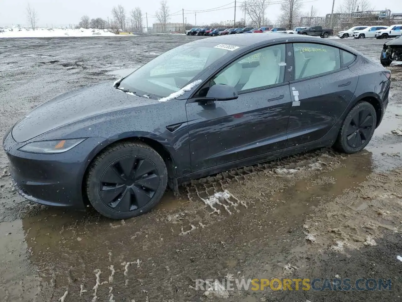 1 Photograph of a damaged car LRW3E7EBXRC135559 TESLA MODEL 3 2024
