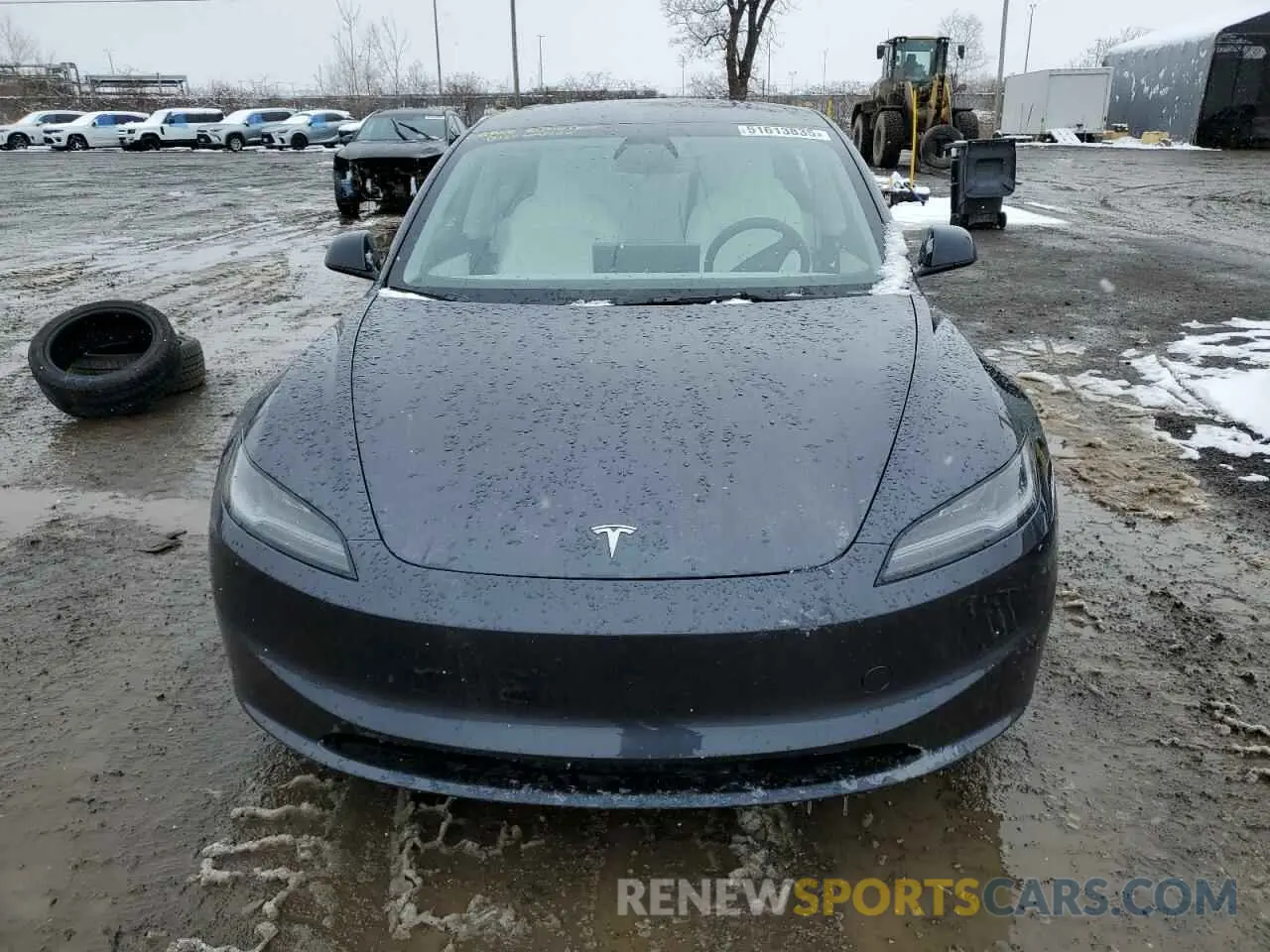 5 Photograph of a damaged car LRW3E7EBXRC135559 TESLA MODEL 3 2024