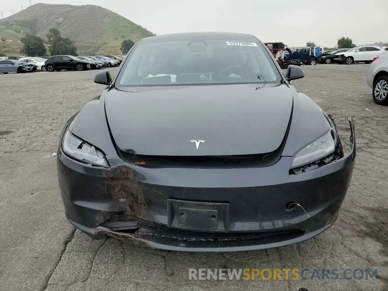 5 Фотография поврежденного автомобиля 5YJ3E1EA0SF899825 TESLA MODEL 3 2025