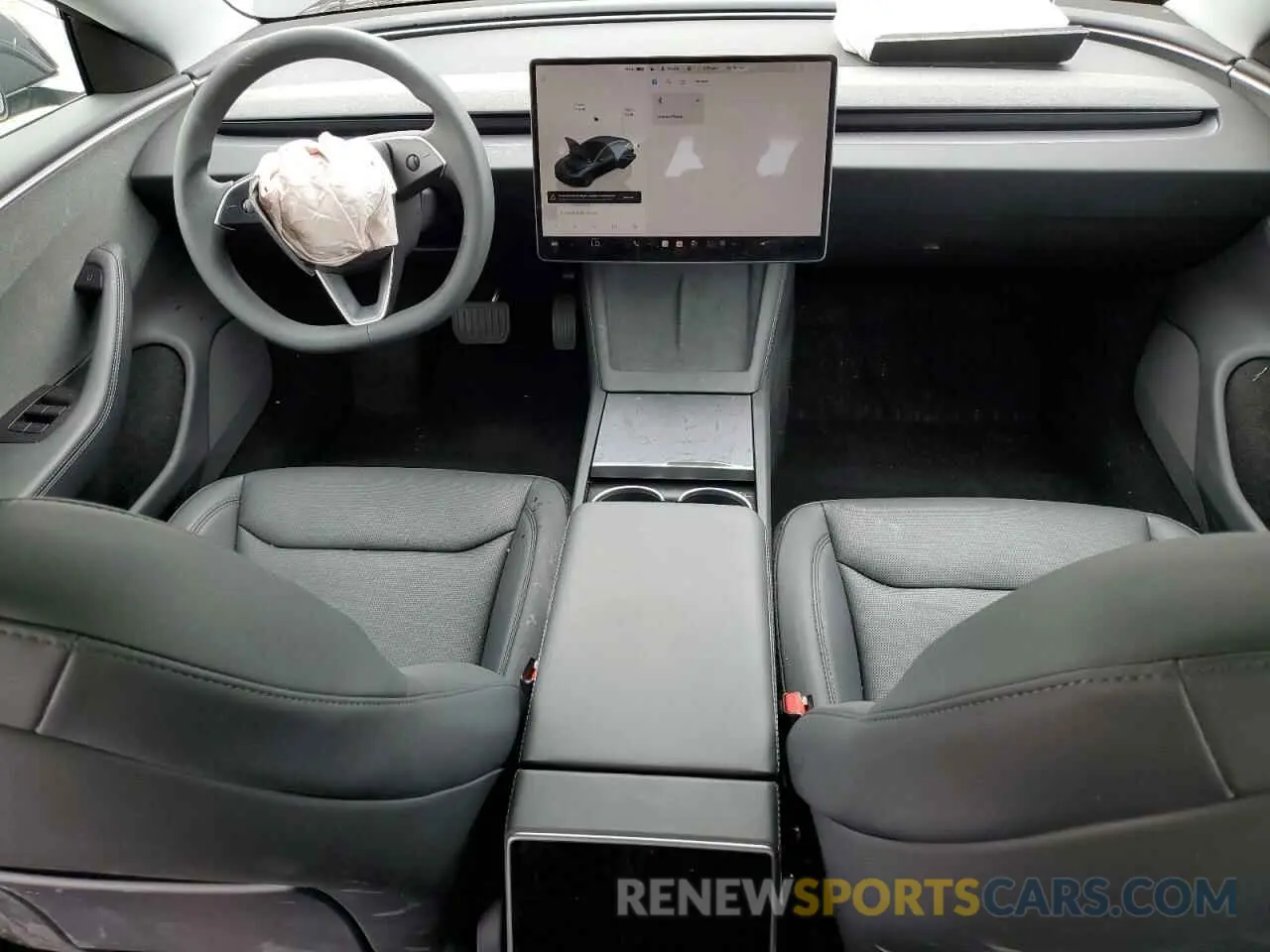 8 Фотография поврежденного автомобиля 5YJ3E1EA0SF899825 TESLA MODEL 3 2025