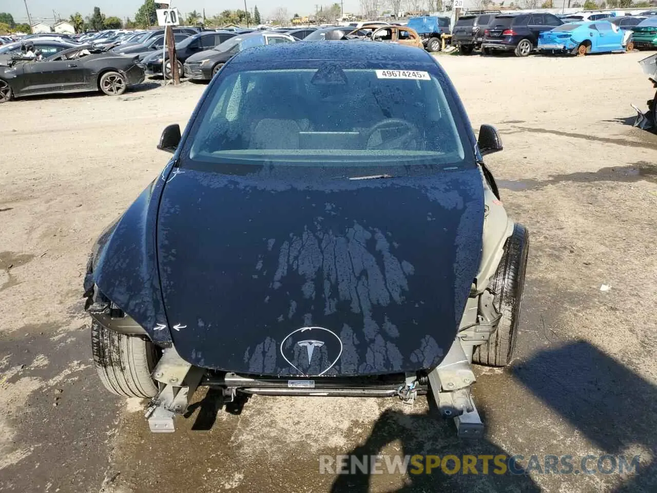5 Фотография поврежденного автомобиля 5YJ3E1EA0SF902836 TESLA MODEL 3 2025