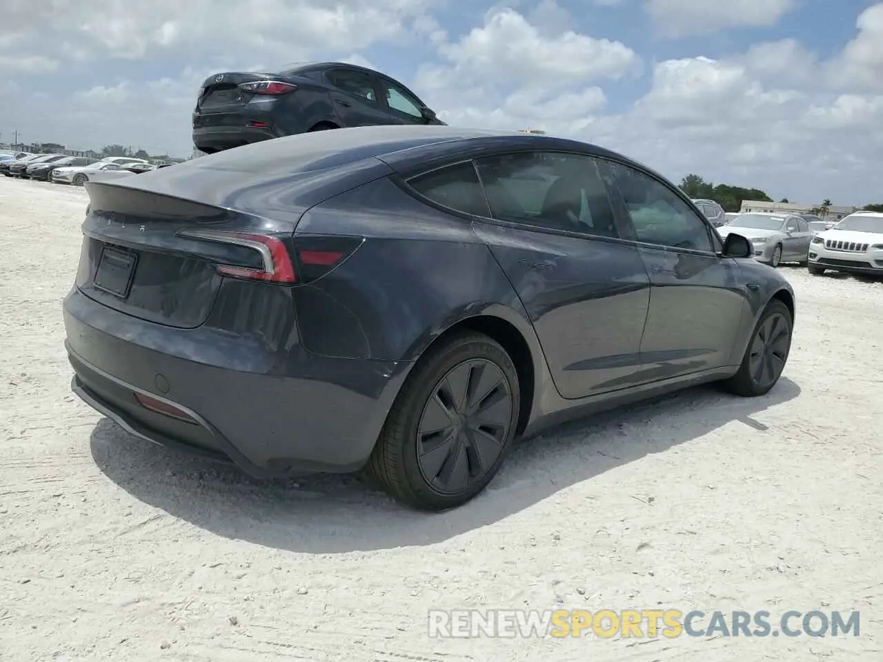3 Photograph of a damaged car 5YJ3E1EA0SF935156 TESLA MODEL 3 2025