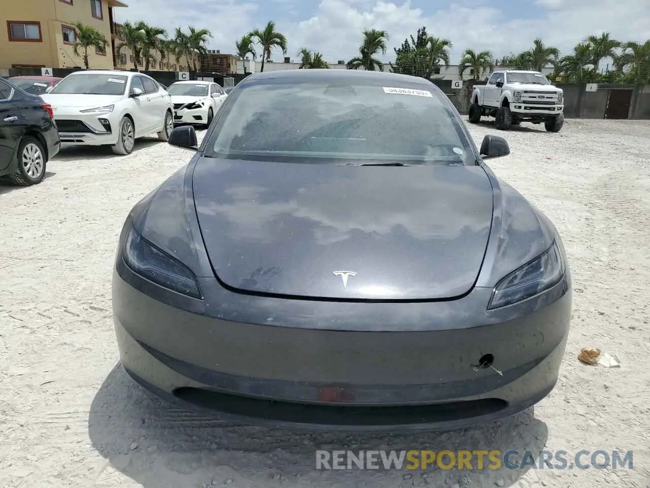 5 Photograph of a damaged car 5YJ3E1EA0SF935156 TESLA MODEL 3 2025