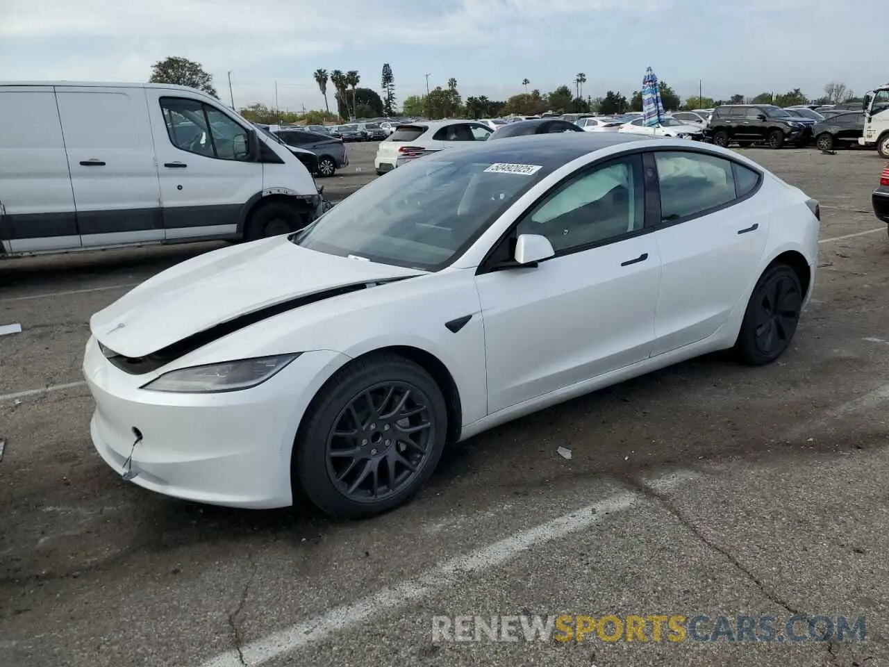 1 Фотография поврежденного автомобиля 5YJ3E1EA1SF882516 TESLA MODEL 3 2025