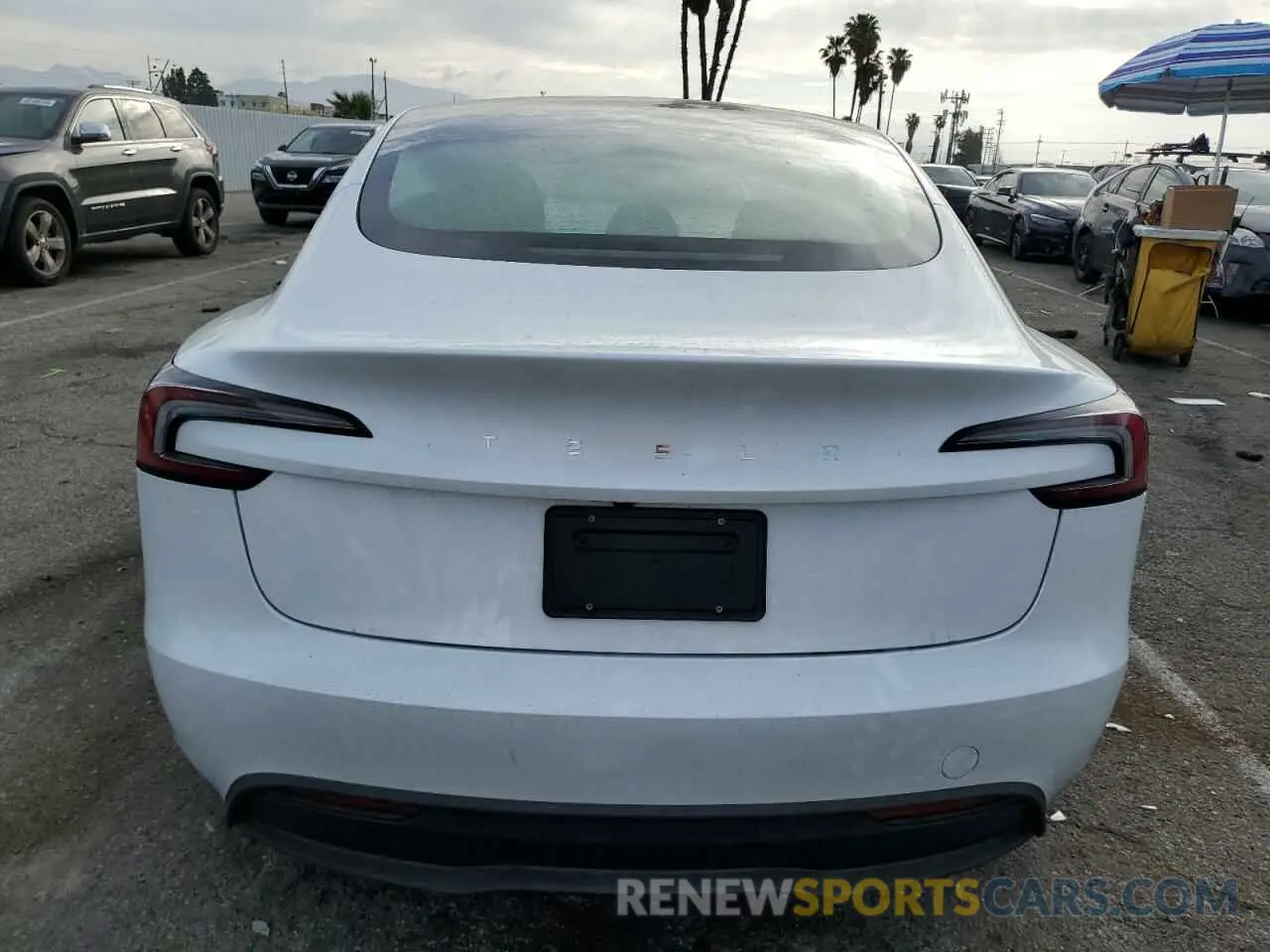 6 Фотография поврежденного автомобиля 5YJ3E1EA1SF882516 TESLA MODEL 3 2025