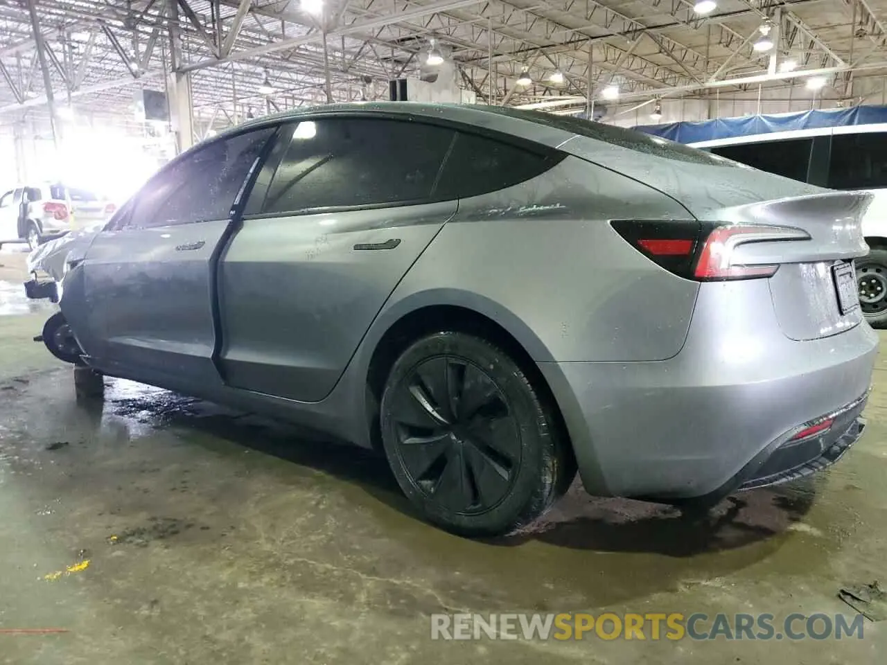 2 Photograph of a damaged car 5YJ3E1EA1SF925543 TESLA MODEL 3 2025