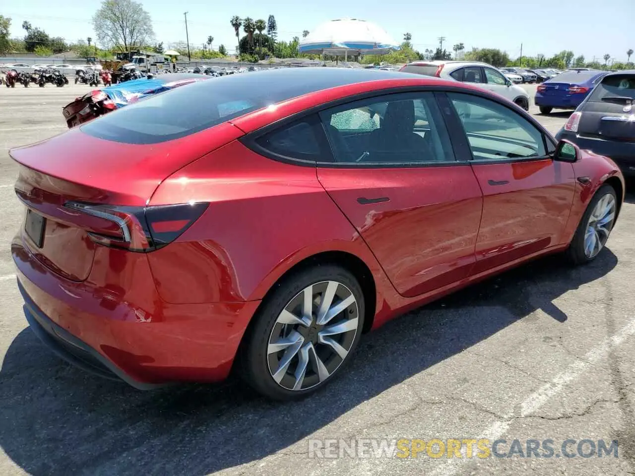 3 Фотография поврежденного автомобиля 5YJ3E1EA1SF931133 TESLA MODEL 3 2025