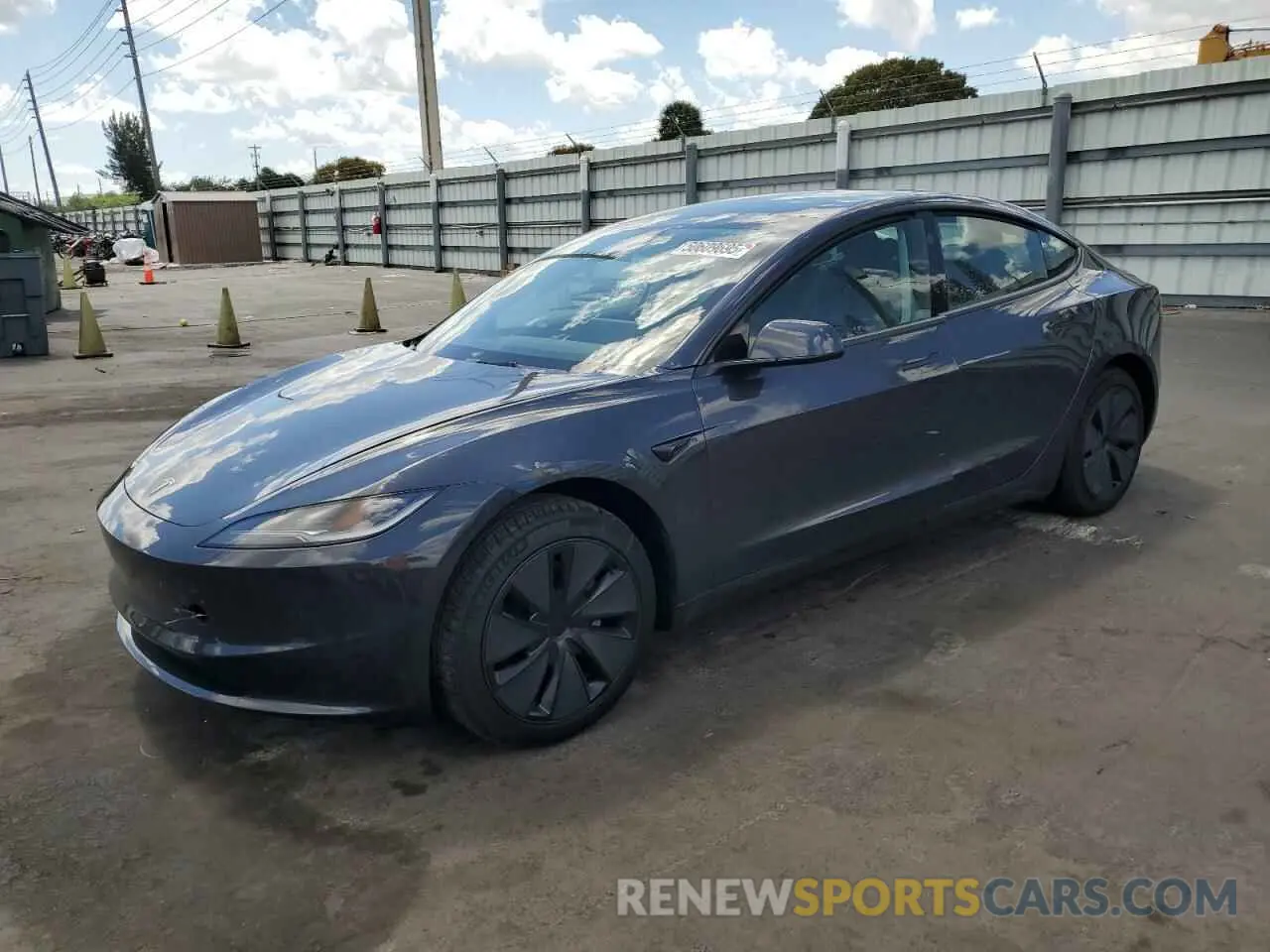 1 Photograph of a damaged car 5YJ3E1EA1SF938356 TESLA MODEL 3 2025