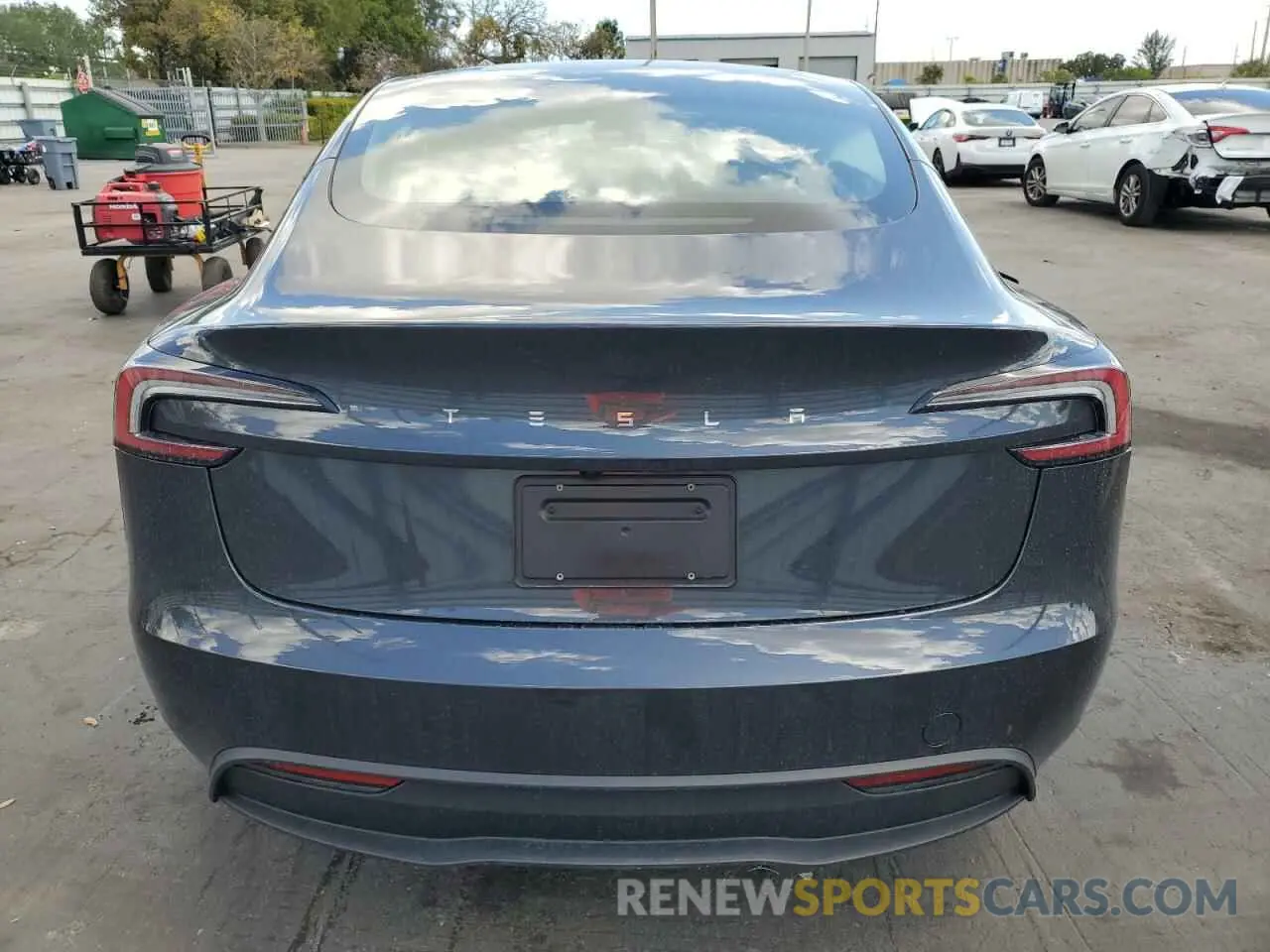 6 Photograph of a damaged car 5YJ3E1EA1SF938356 TESLA MODEL 3 2025