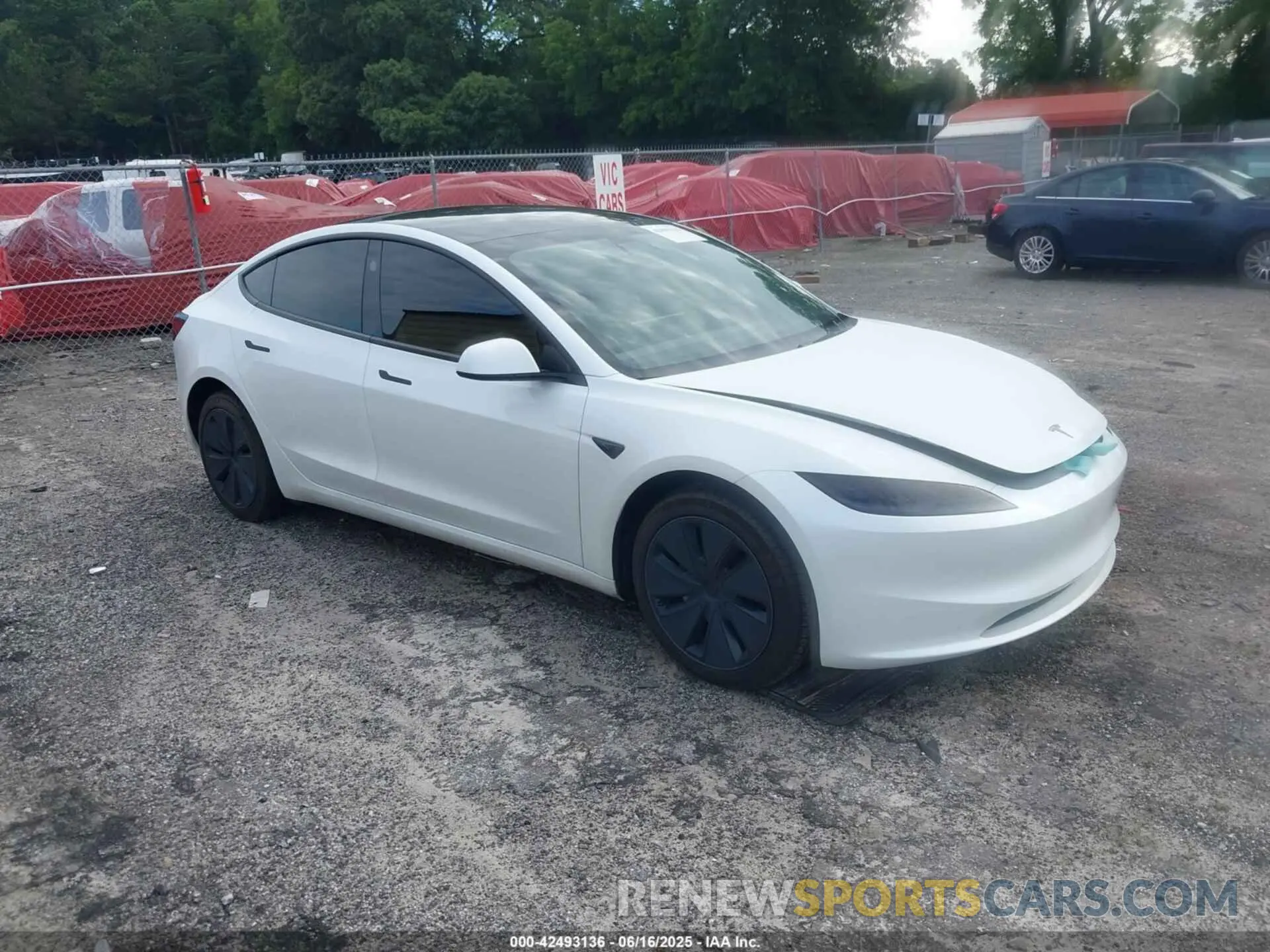 1 Фотография поврежденного автомобиля 5YJ3E1EA1SF973320 TESLA MODEL 3 2025