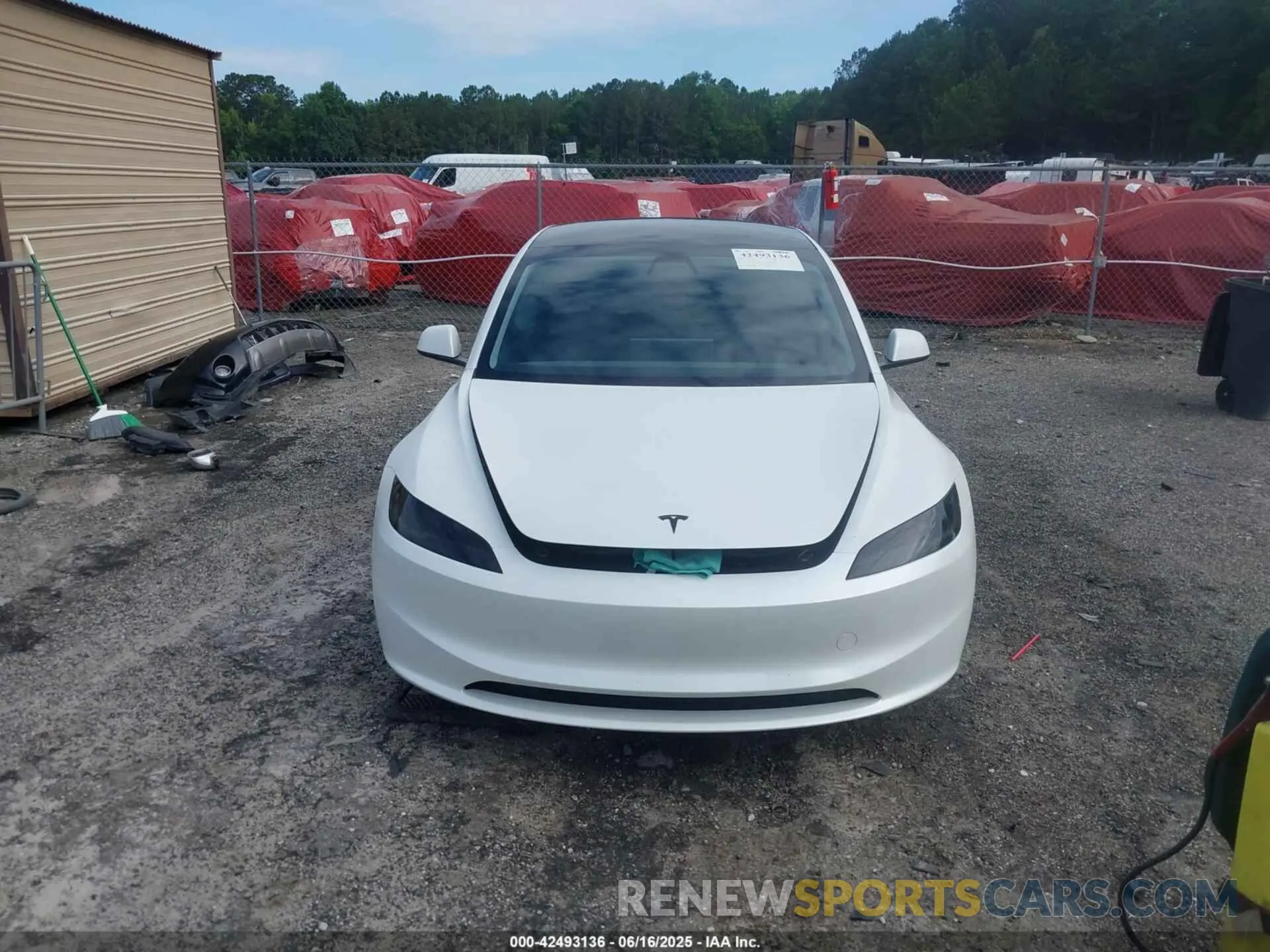 6 Фотография поврежденного автомобиля 5YJ3E1EA1SF973320 TESLA MODEL 3 2025