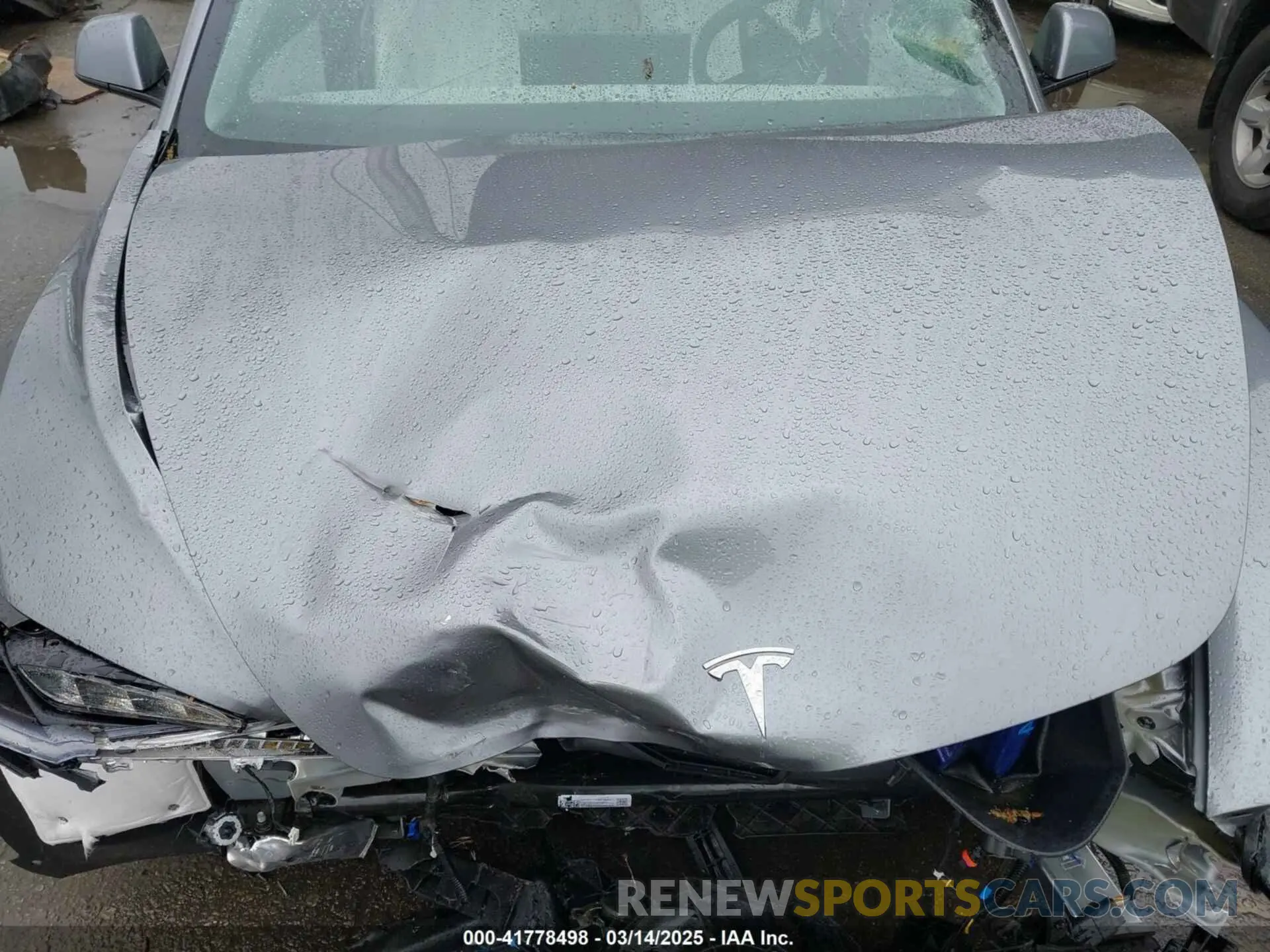 20 Фотография поврежденного автомобиля 5YJ3E1EA2SF885408 TESLA MODEL 3 2025