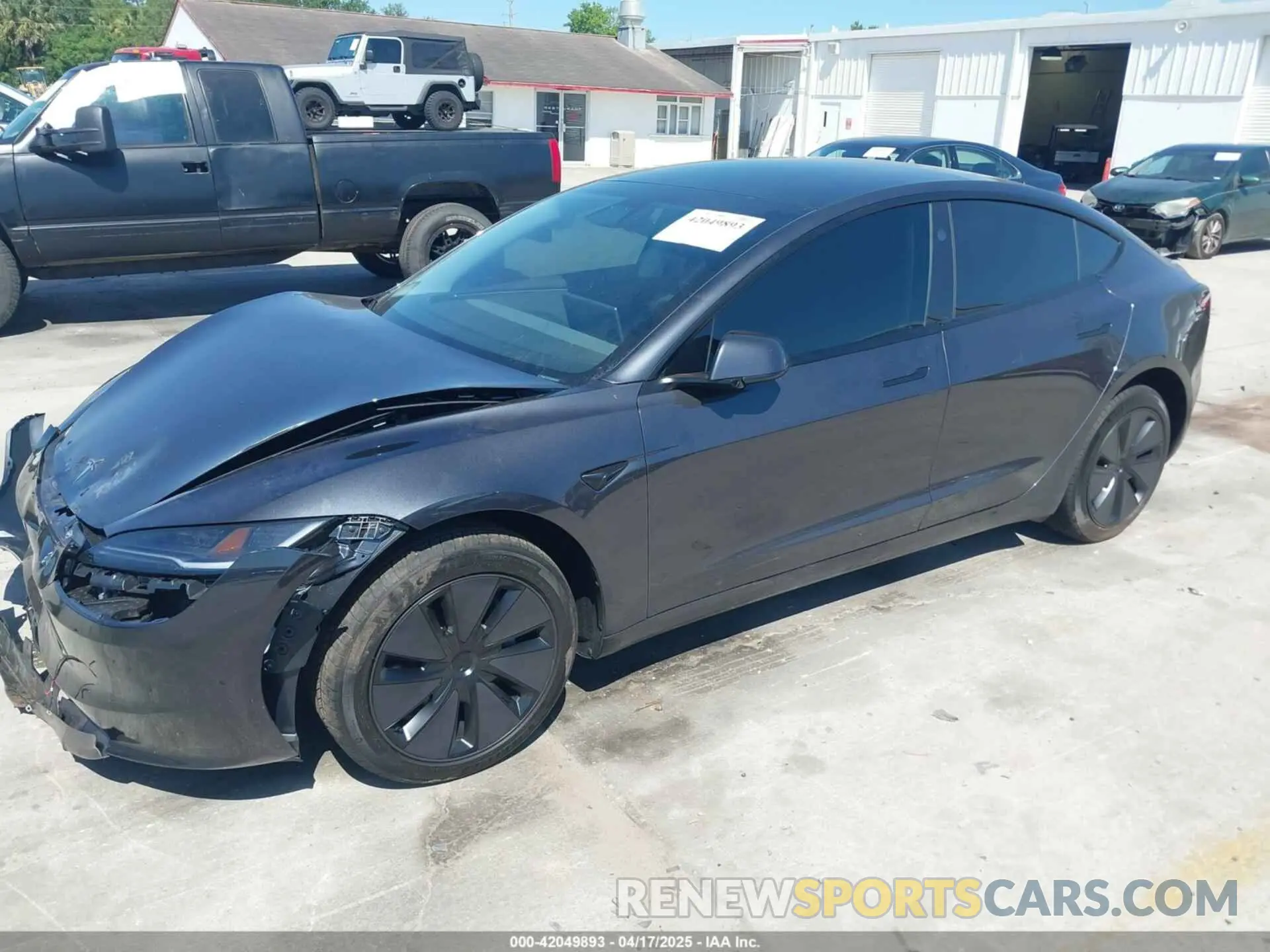 14 Photograph of a damaged car 5YJ3E1EA2SF900943 TESLA MODEL 3 2025
