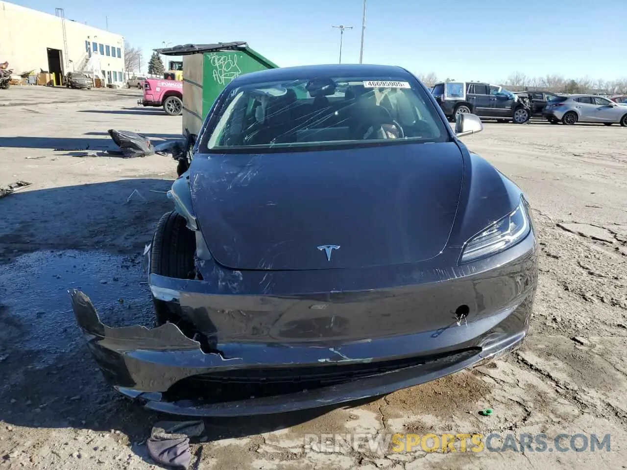 5 Фотография поврежденного автомобиля 5YJ3E1EA2SF932453 TESLA MODEL 3 2025