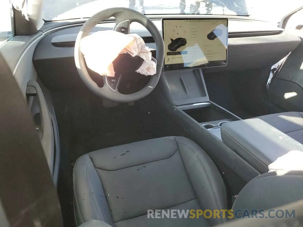 8 Фотография поврежденного автомобиля 5YJ3E1EA2SF932453 TESLA MODEL 3 2025