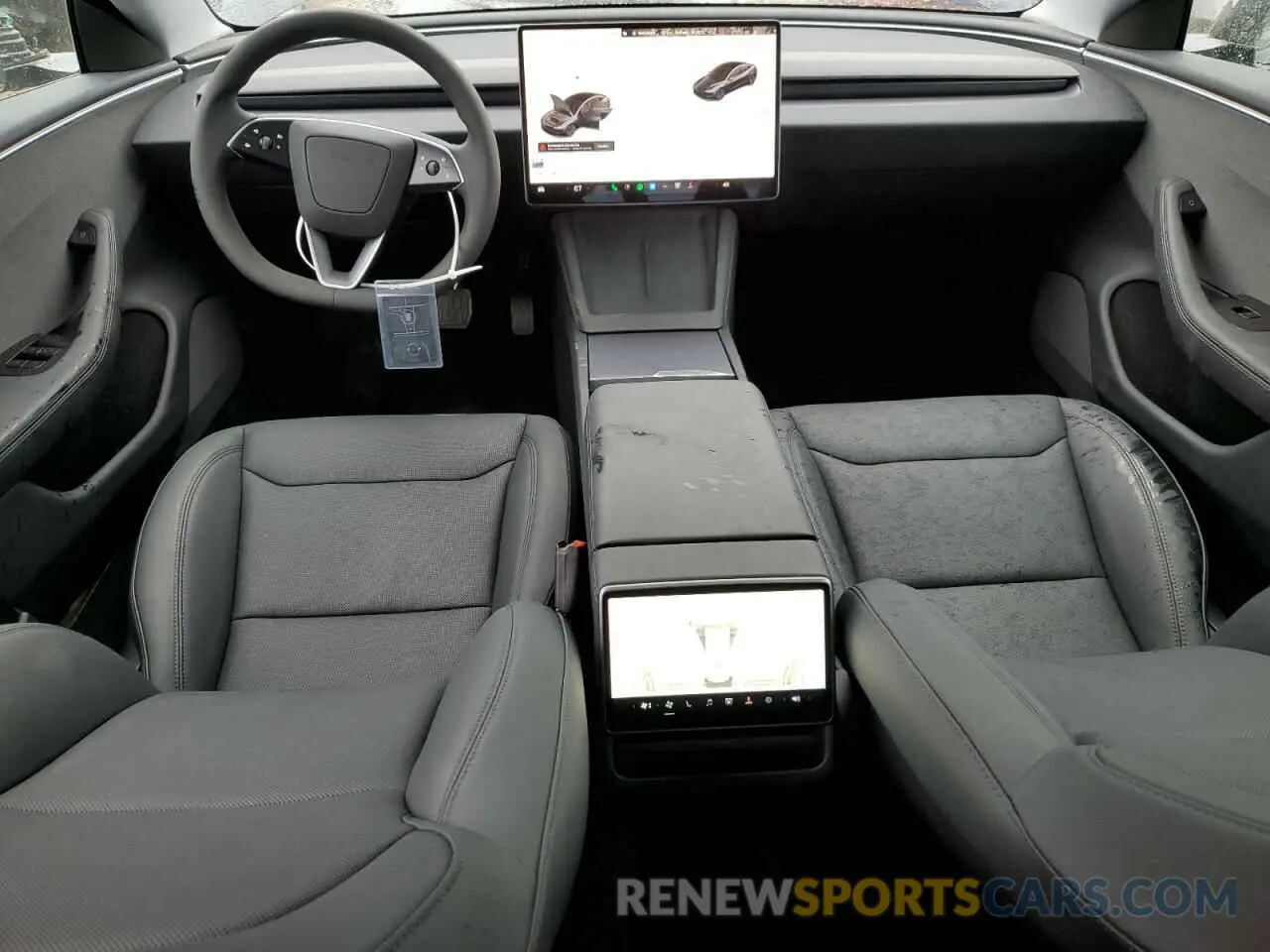 8 Photograph of a damaged car 5YJ3E1EA2SF962214 TESLA MODEL 3 2025