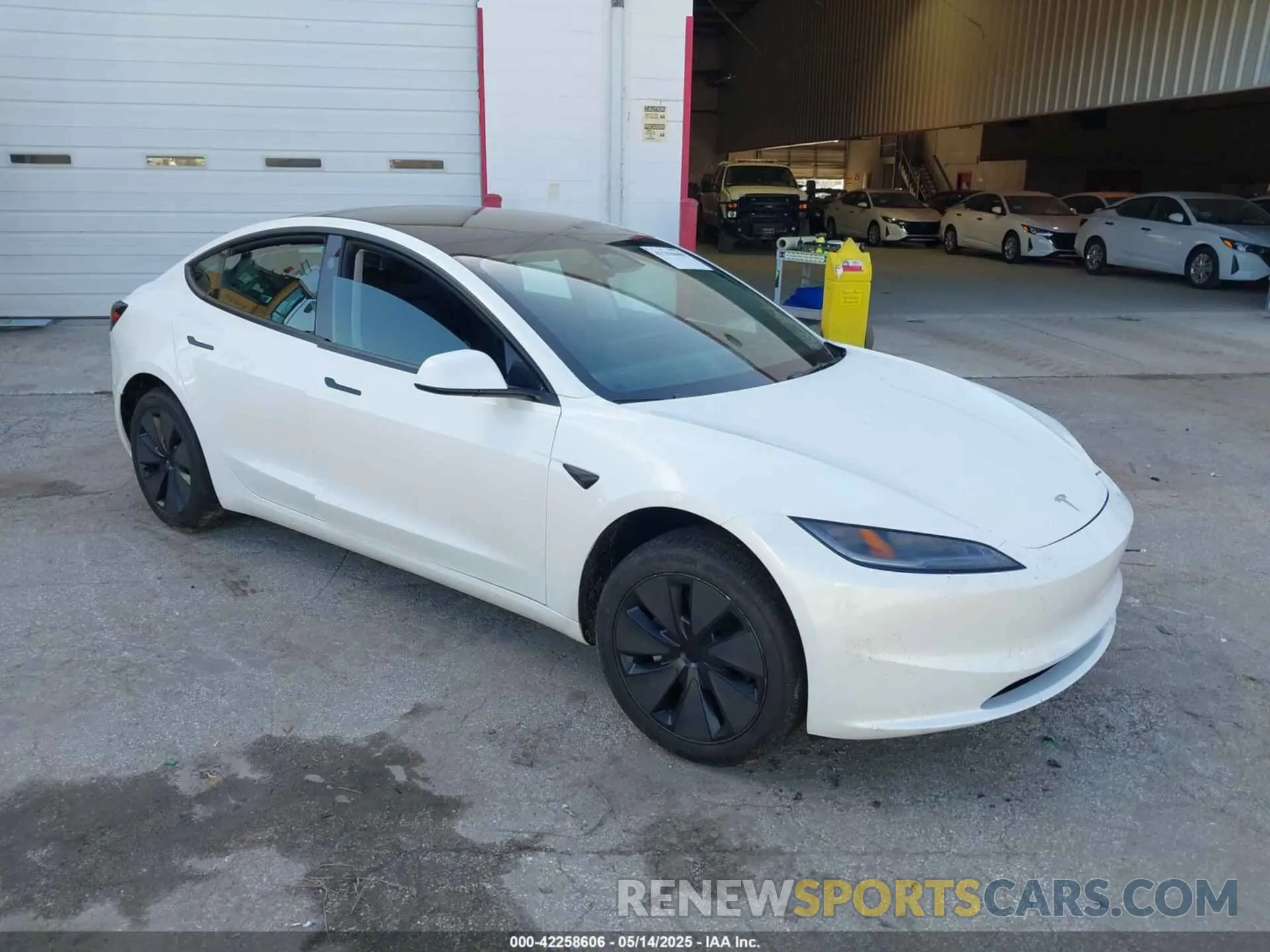 1 Photograph of a damaged car 5YJ3E1EA2SF988439 TESLA MODEL 3 2025