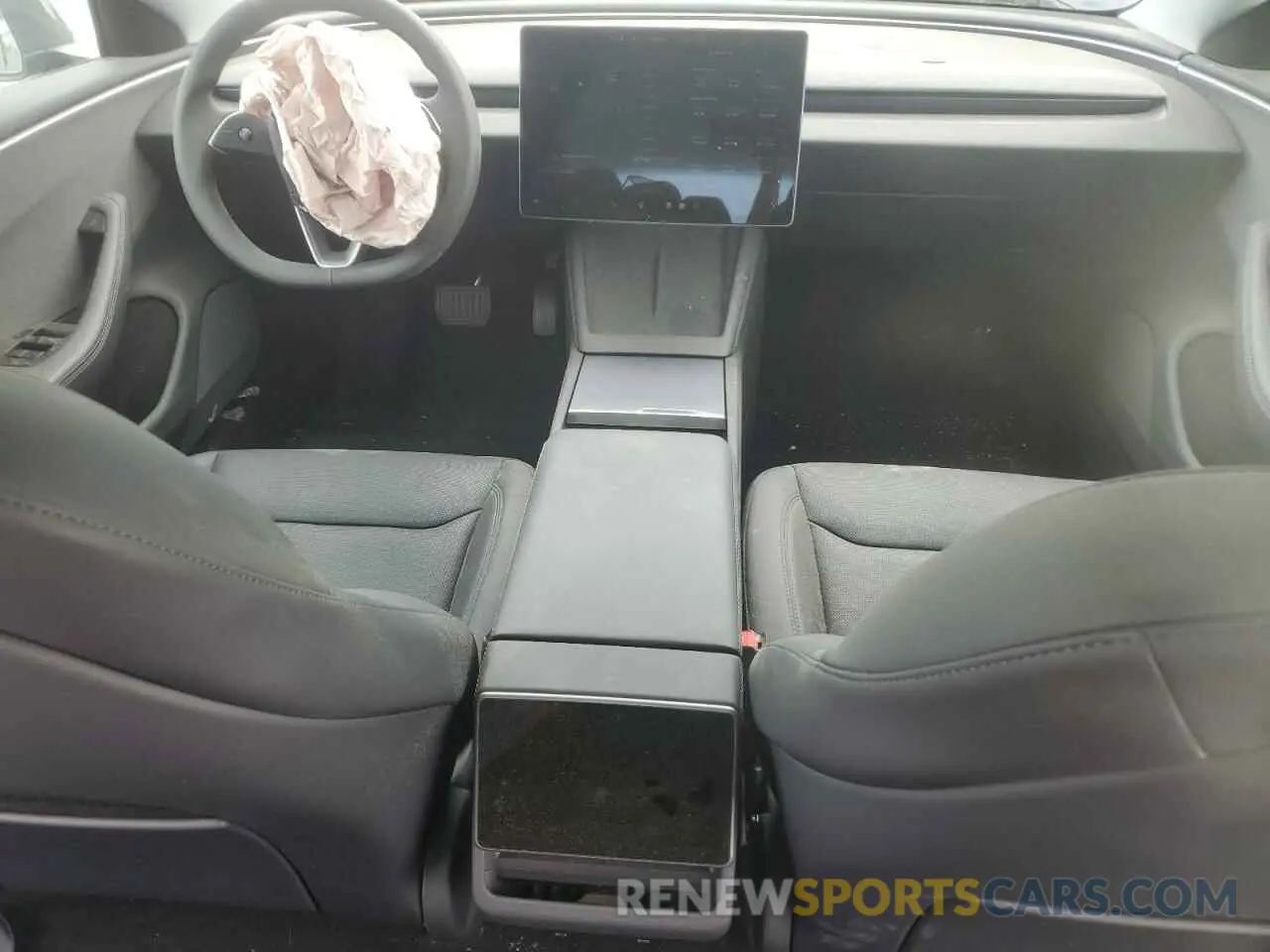 8 Photograph of a damaged car 5YJ3E1EA3SF975750 TESLA MODEL 3 2025