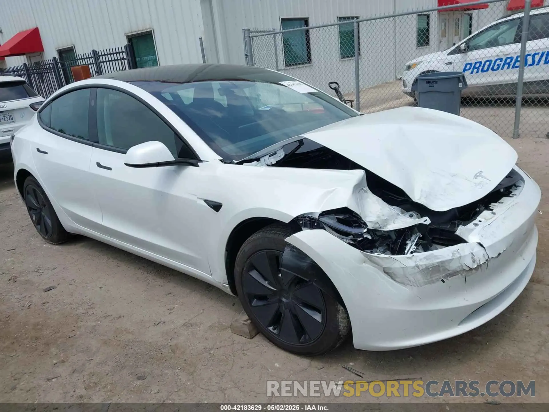 1 Фотография поврежденного автомобиля 5YJ3E1EA3SF987428 TESLA MODEL 3 2025