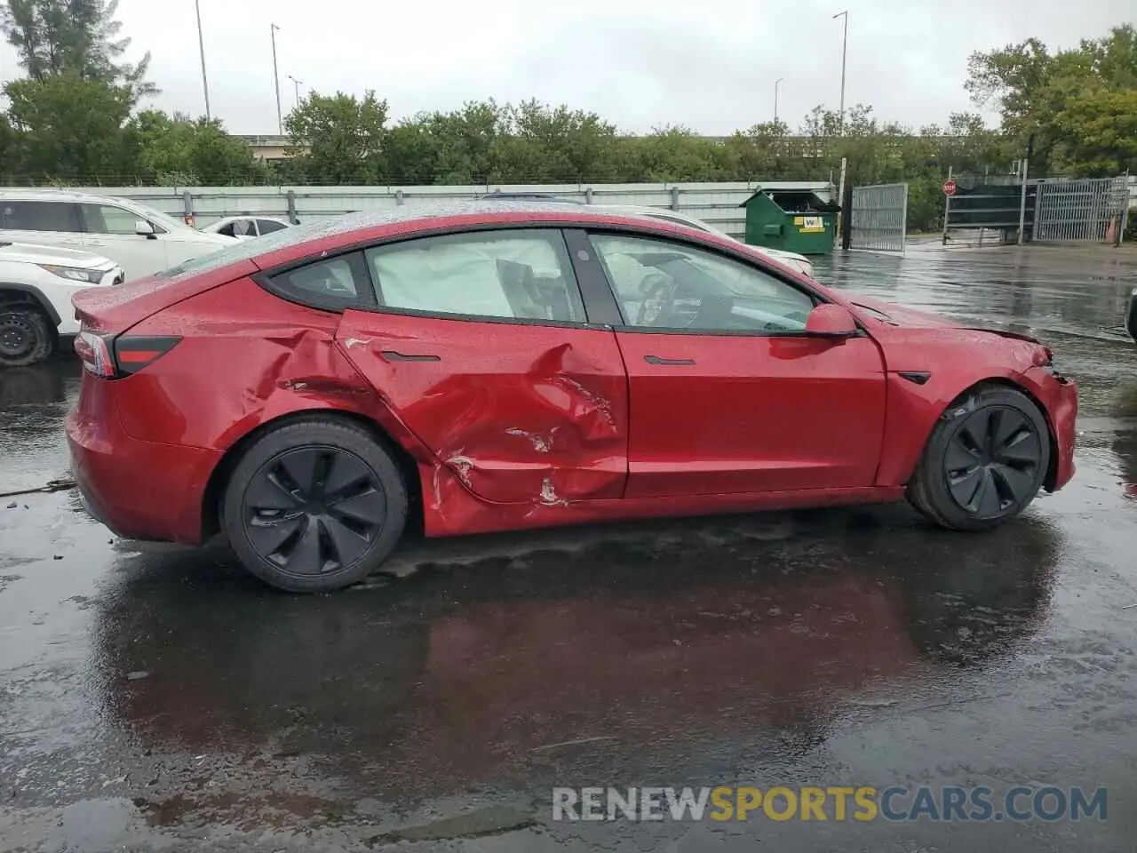 3 Фотография поврежденного автомобиля 5YJ3E1EA4SF885944 TESLA MODEL 3 2025
