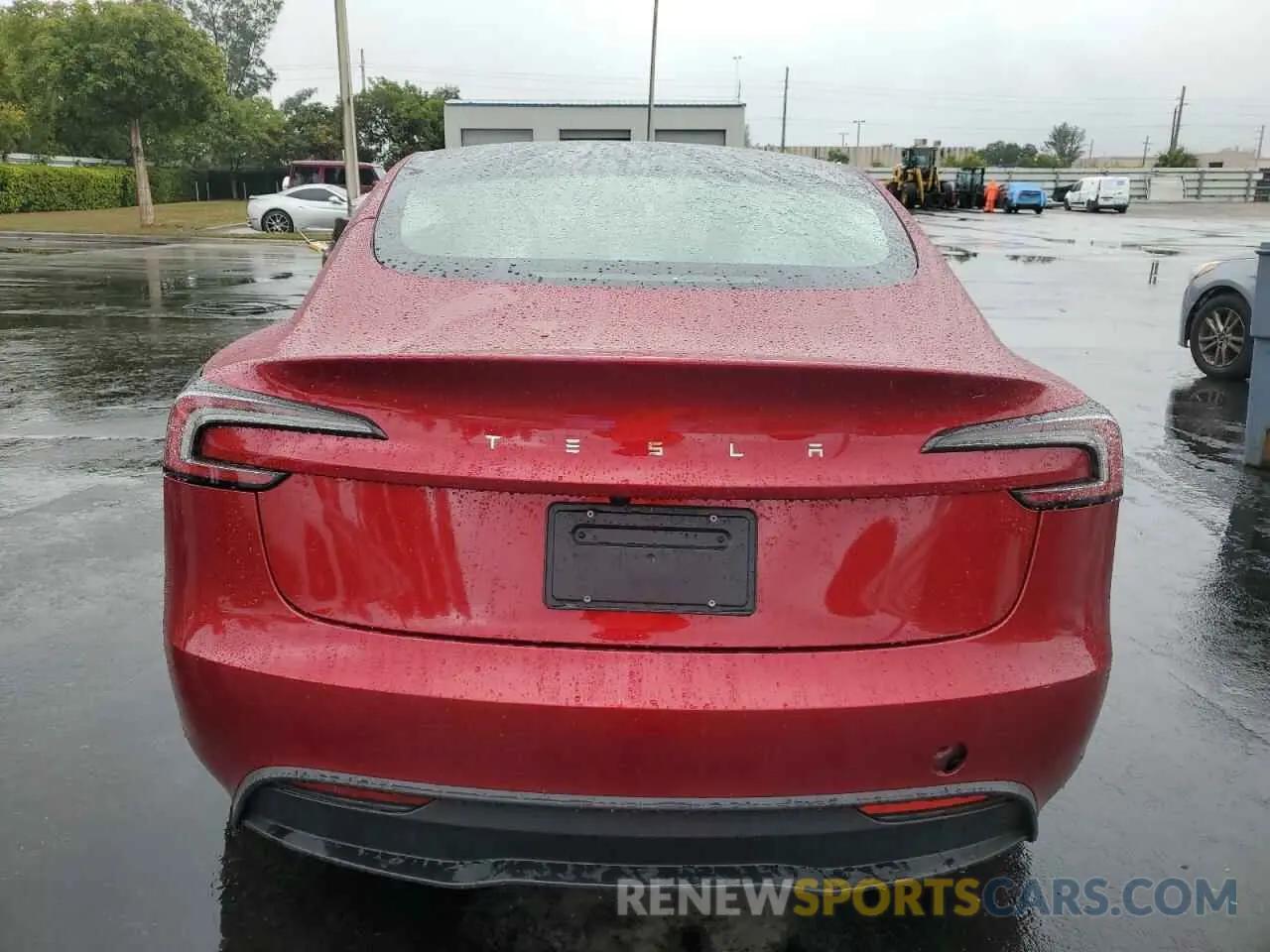 6 Фотография поврежденного автомобиля 5YJ3E1EA4SF885944 TESLA MODEL 3 2025