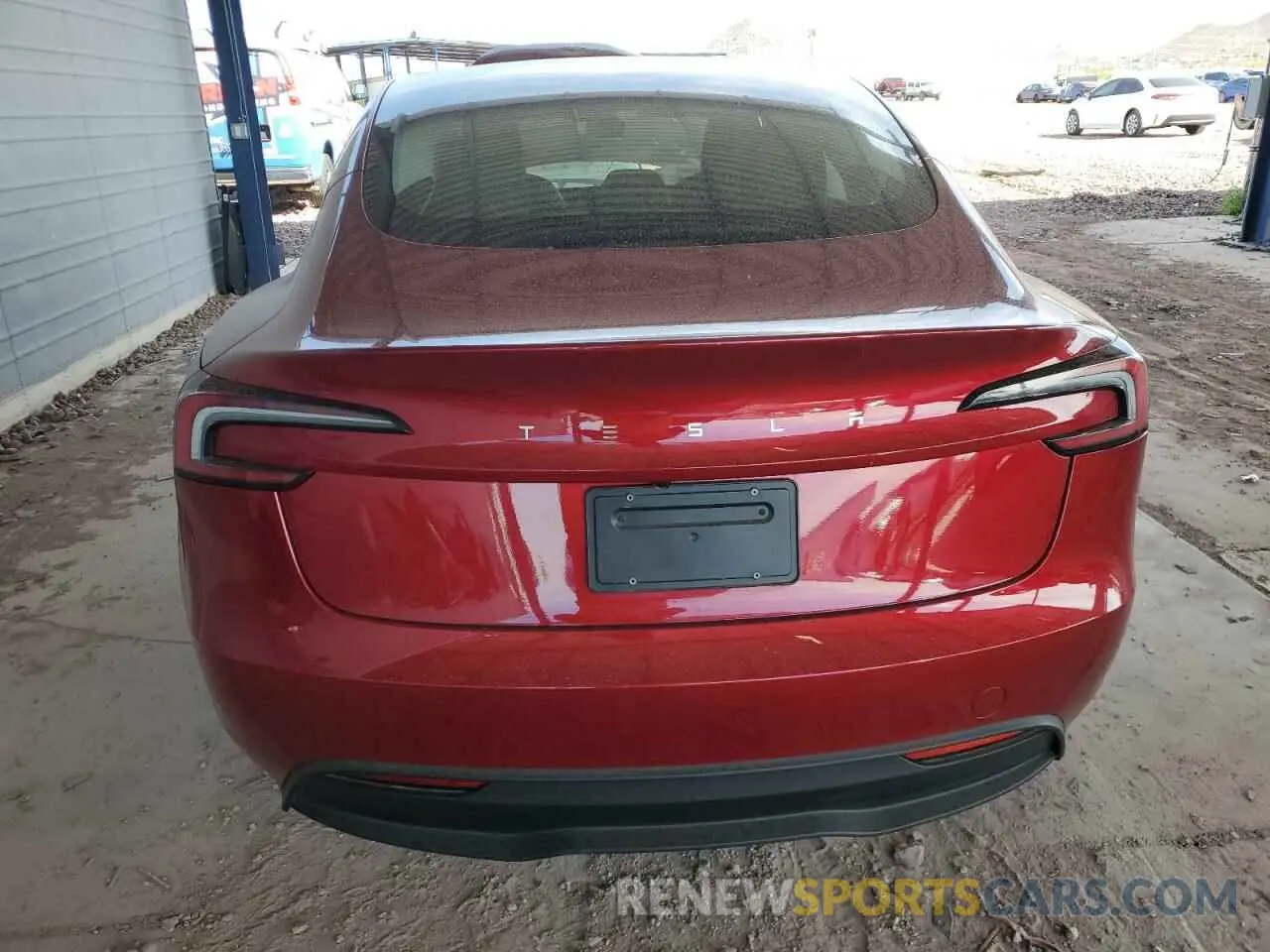 6 Фотография поврежденного автомобиля 5YJ3E1EA4SF890321 TESLA MODEL 3 2025