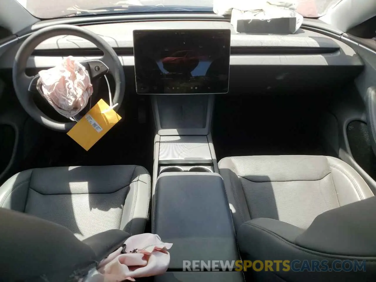 8 Фотография поврежденного автомобиля 5YJ3E1EA4SF890321 TESLA MODEL 3 2025