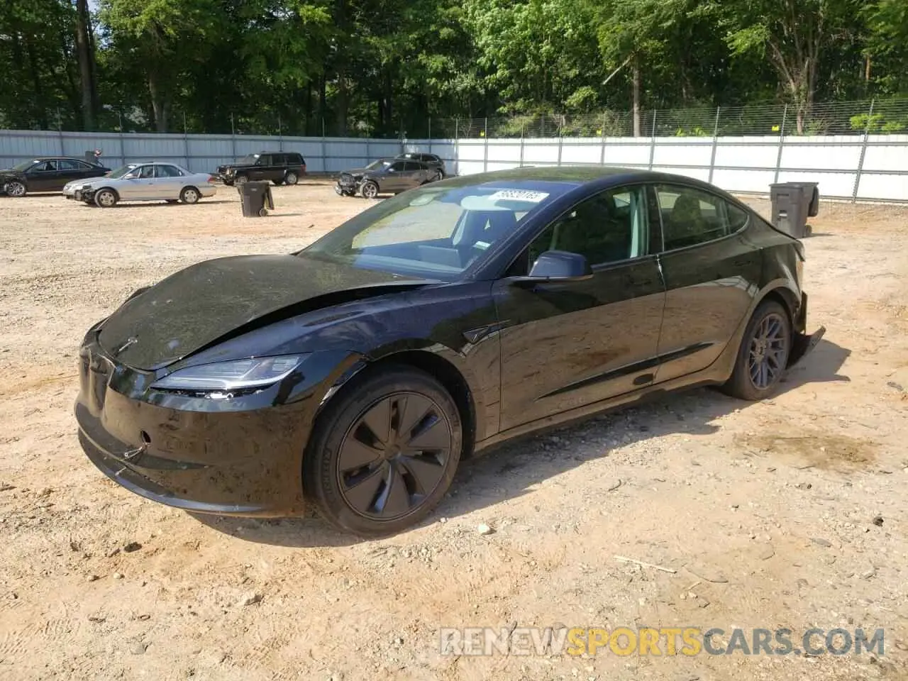 1 Фотография поврежденного автомобиля 5YJ3E1EA4SF965566 TESLA MODEL 3 2025