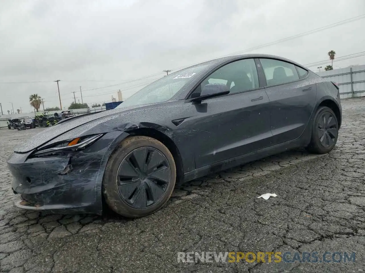 1 Фотография поврежденного автомобиля 5YJ3E1EA5SF900225 TESLA MODEL 3 2025
