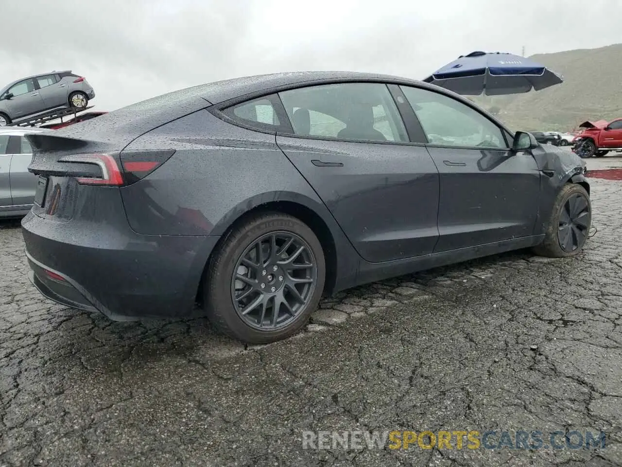 3 Фотография поврежденного автомобиля 5YJ3E1EA5SF900225 TESLA MODEL 3 2025