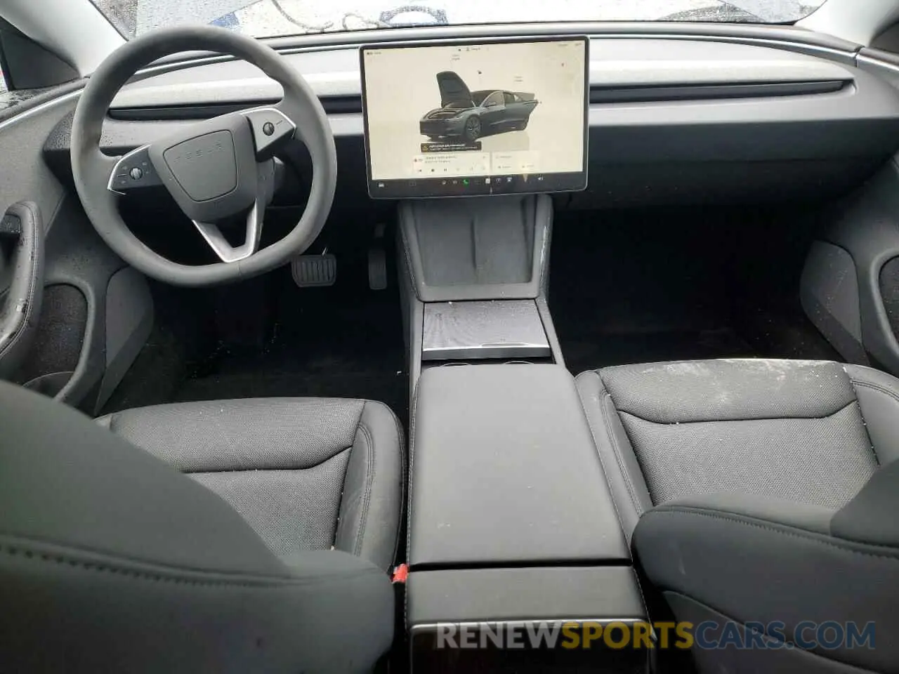 8 Фотография поврежденного автомобиля 5YJ3E1EA5SF900225 TESLA MODEL 3 2025