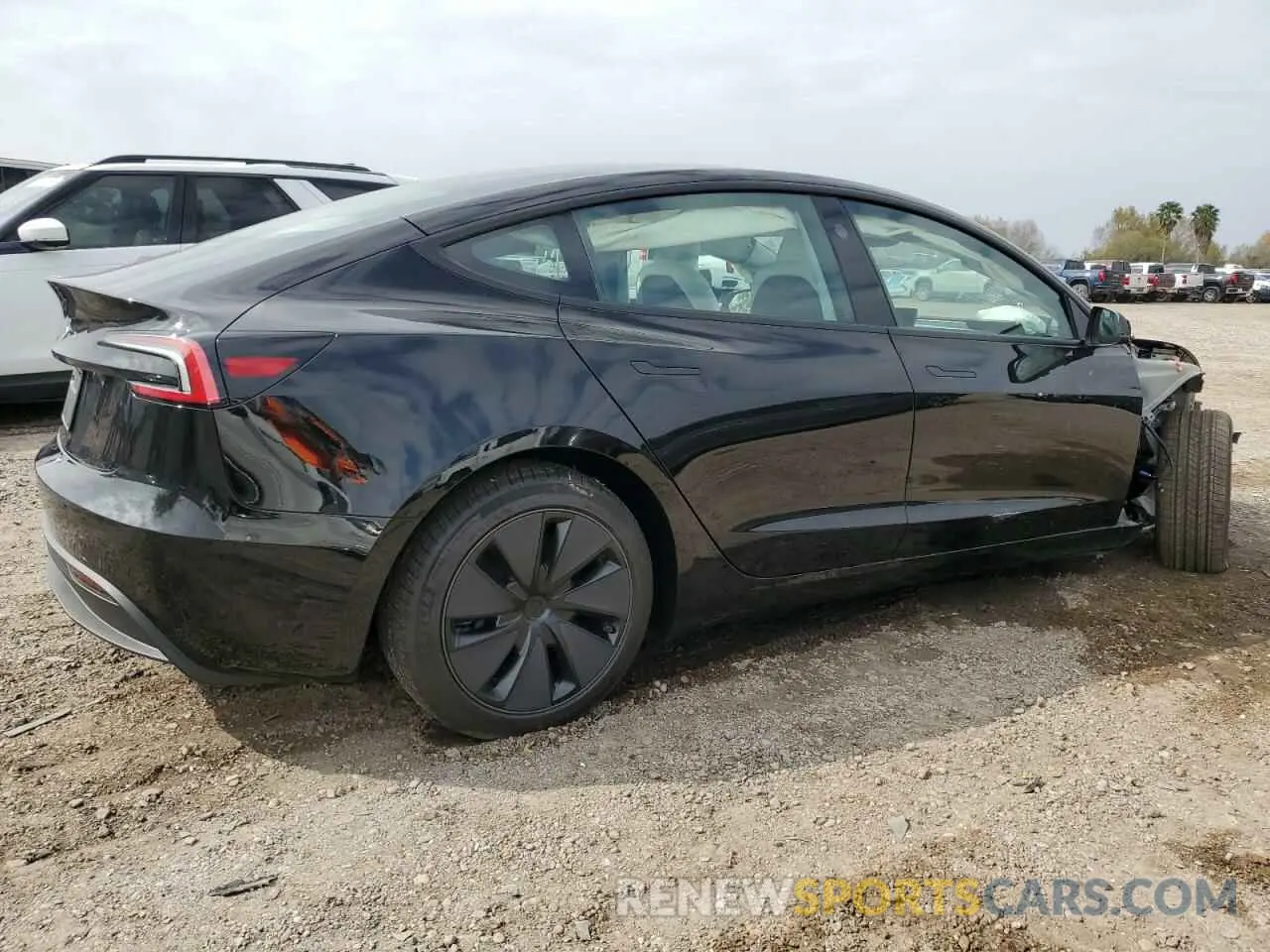3 Photograph of a damaged car 5YJ3E1EA5SF909555 TESLA MODEL 3 2025