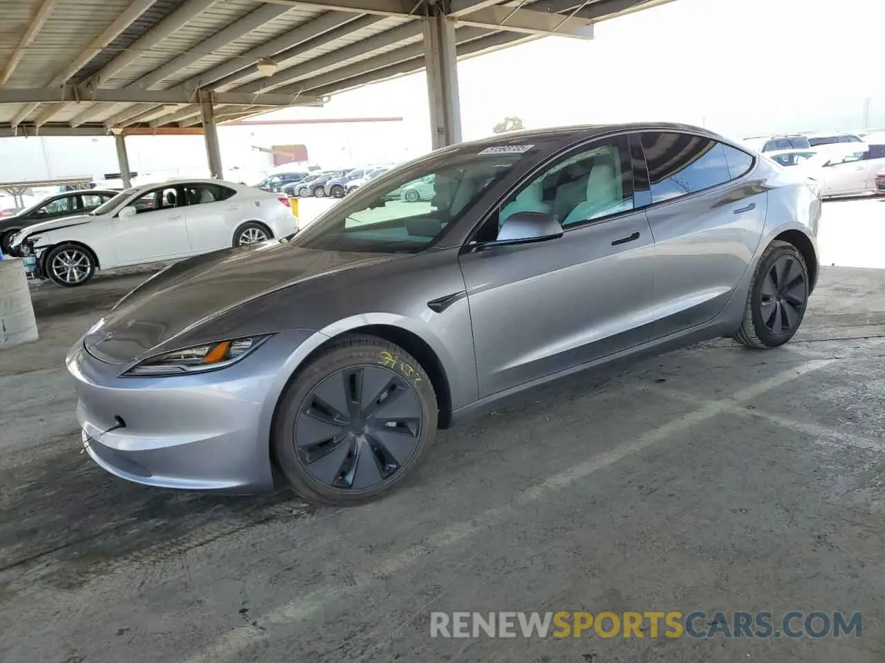 1 Photograph of a damaged car 5YJ3E1EA5SF920183 TESLA MODEL 3 2025