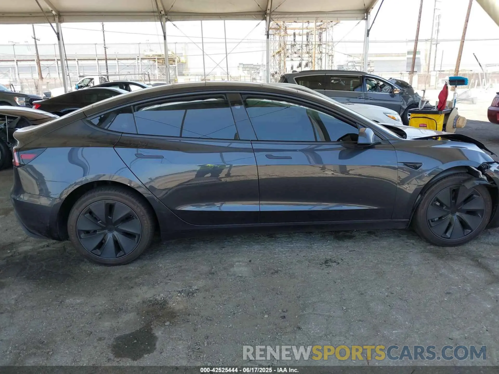 13 Photograph of a damaged car 5YJ3E1EA5SF978214 TESLA MODEL 3 2025