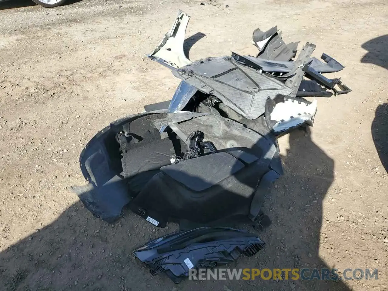 12 Photograph of a damaged car 5YJ3E1EA6SF889235 TESLA MODEL 3 2025