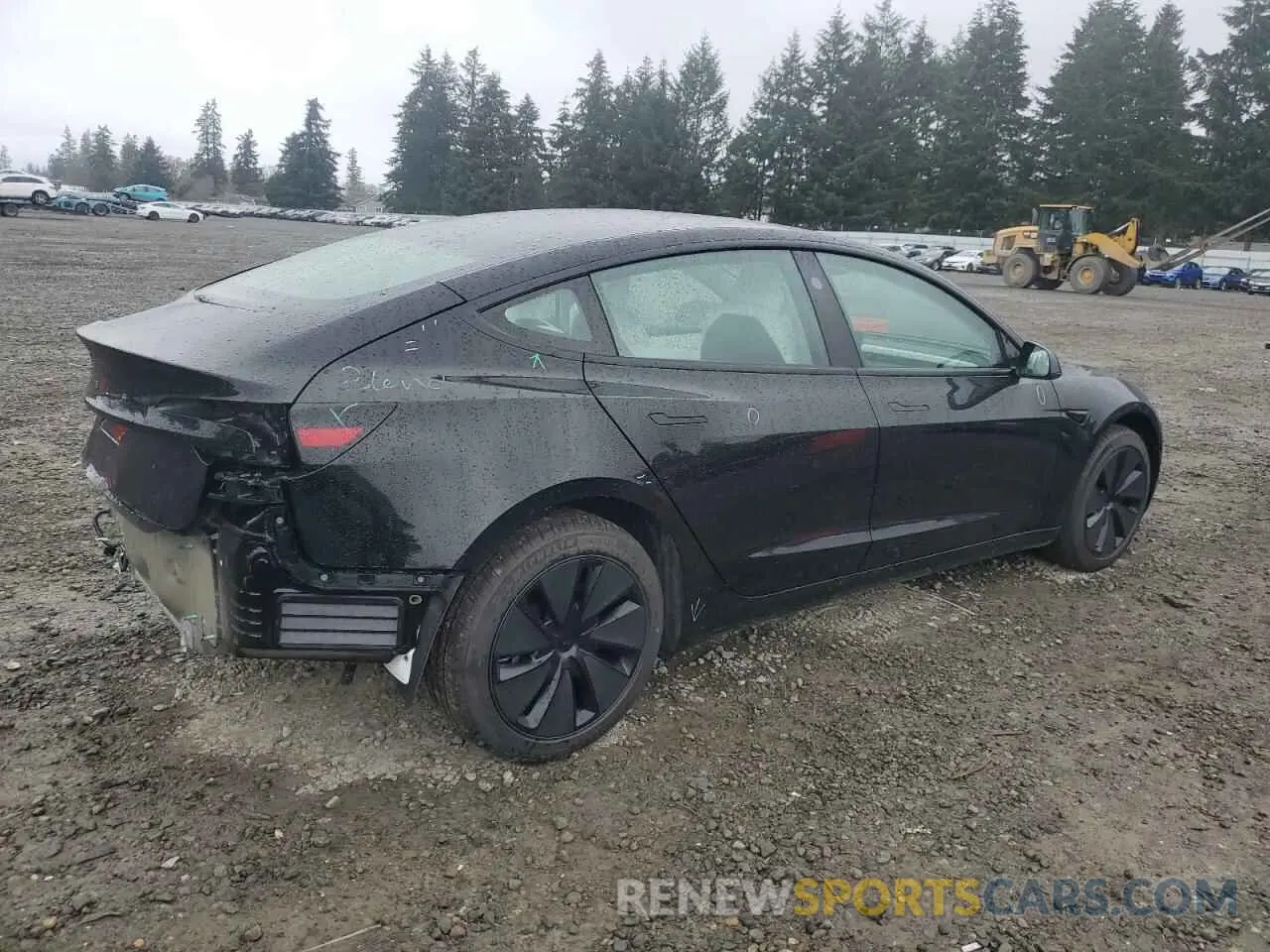 3 Photograph of a damaged car 5YJ3E1EA6SF896623 TESLA MODEL 3 2025