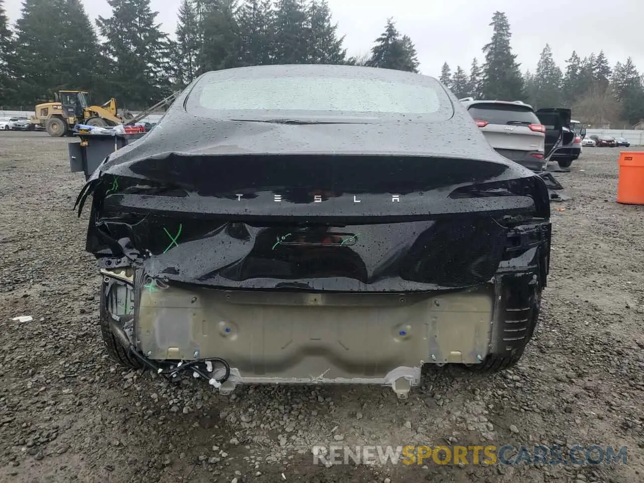 6 Photograph of a damaged car 5YJ3E1EA6SF896623 TESLA MODEL 3 2025