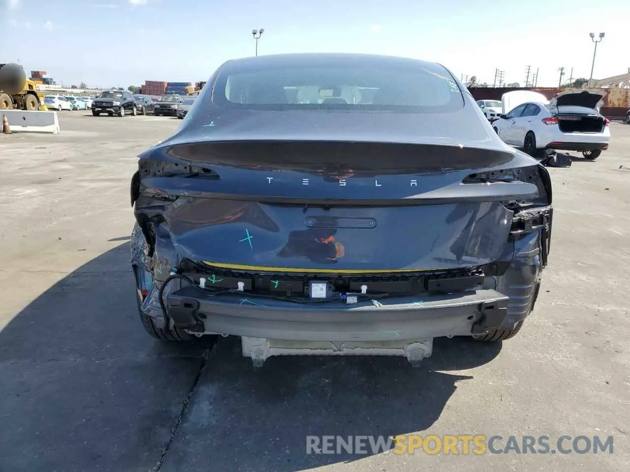 6 Фотография поврежденного автомобиля 5YJ3E1EA6SF908074 TESLA MODEL 3 2025