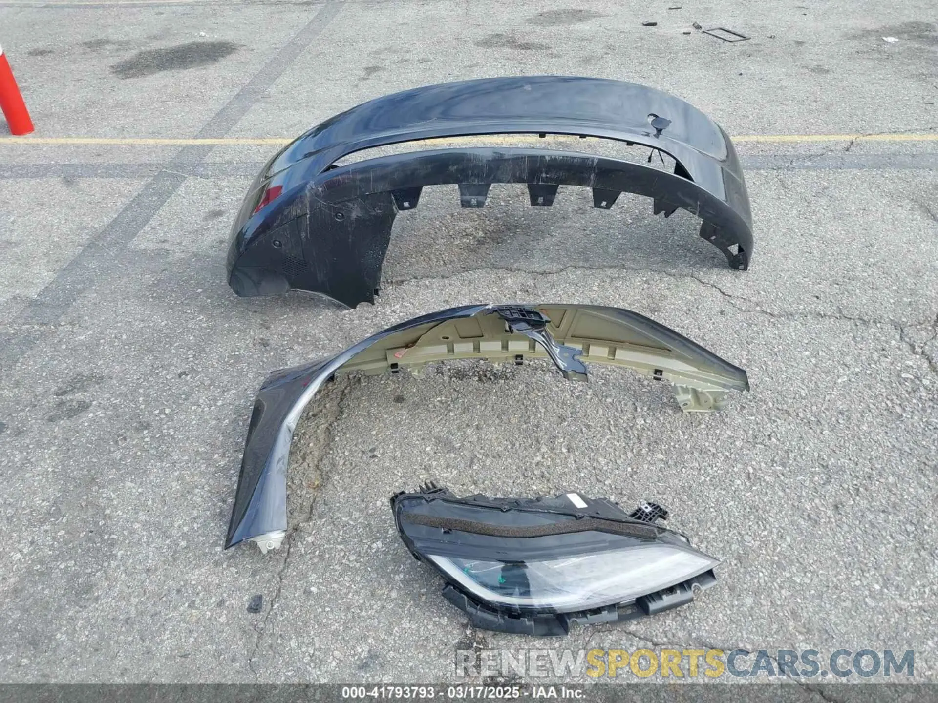 12 Photograph of a damaged car 5YJ3E1EA6SF933721 TESLA MODEL 3 2025