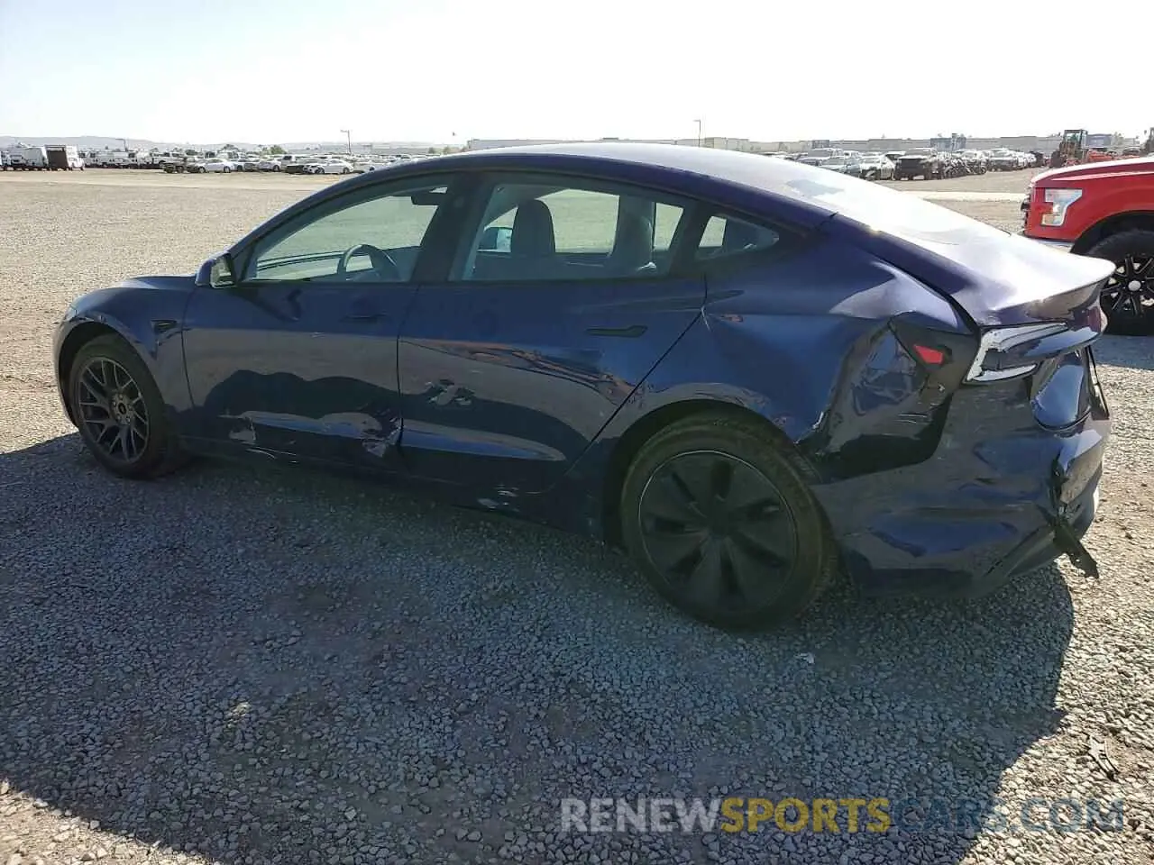 2 Фотография поврежденного автомобиля 5YJ3E1EA6SF935839 TESLA MODEL 3 2025
