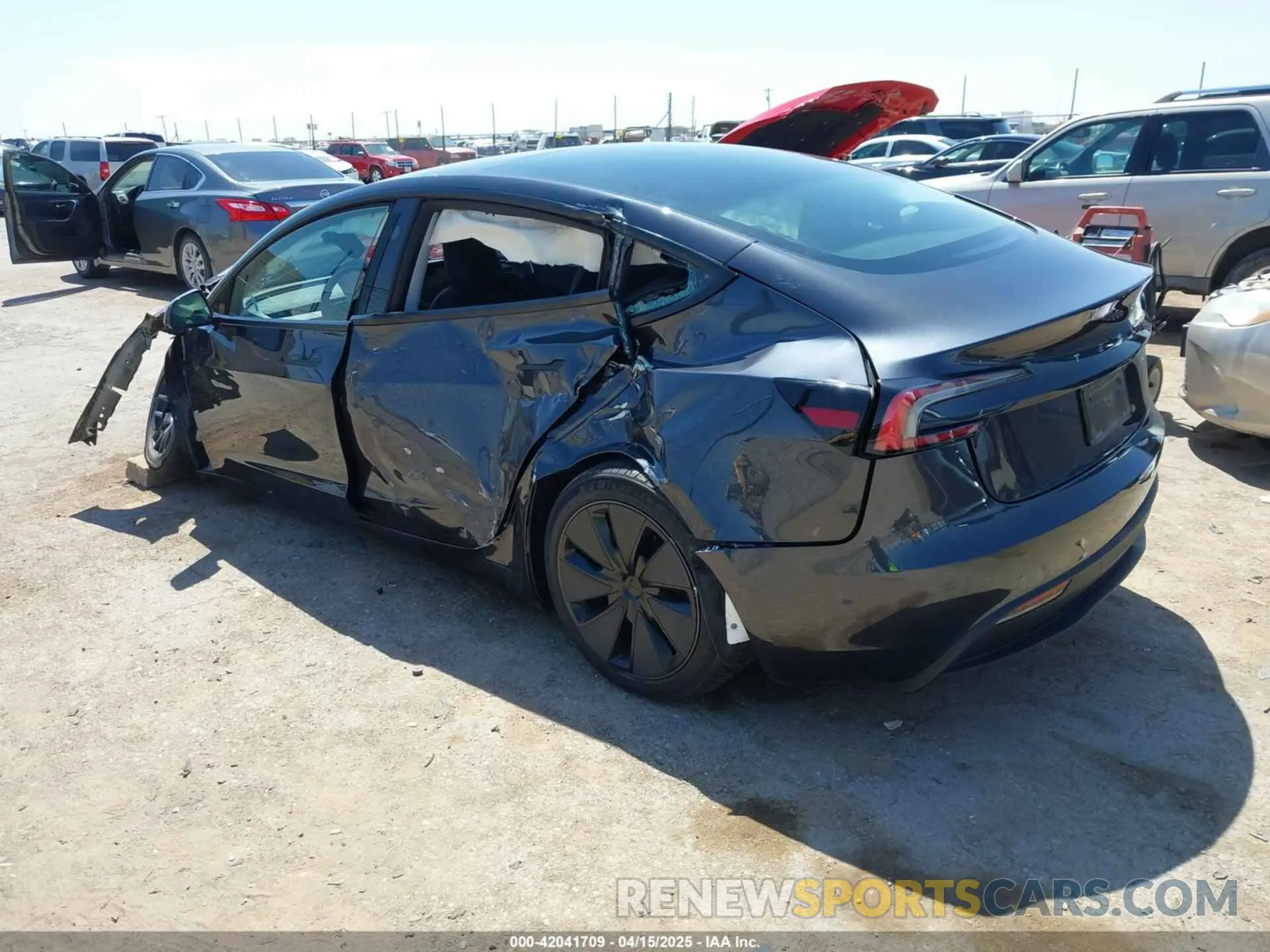 3 Фотография поврежденного автомобиля 5YJ3E1EA6SF939292 TESLA MODEL 3 2025