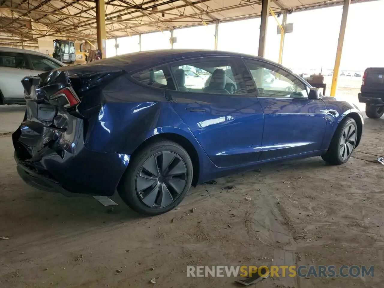 3 Photograph of a damaged car 5YJ3E1EA7SF880270 TESLA MODEL 3 2025