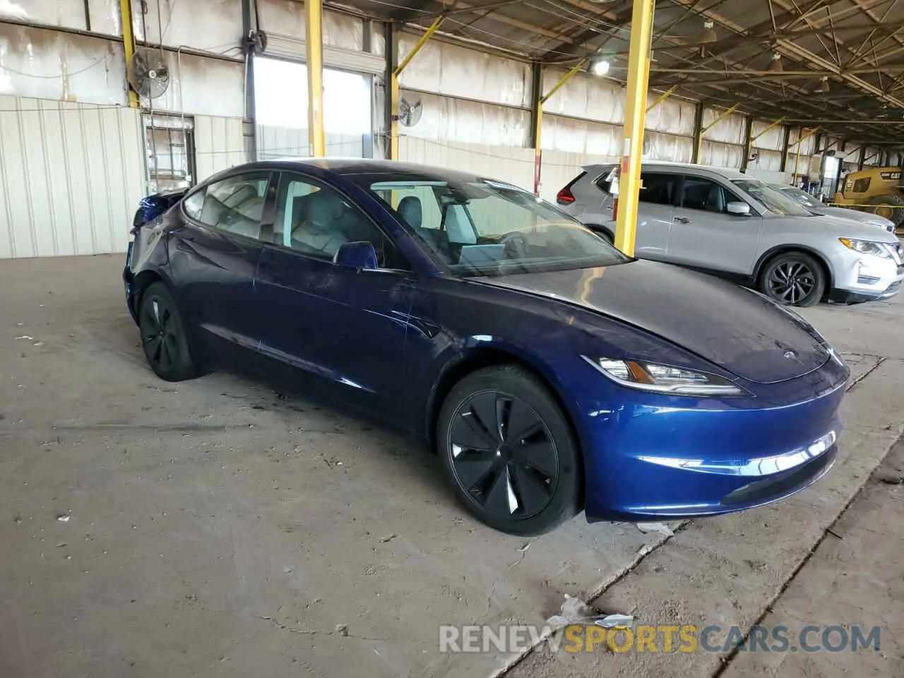 4 Photograph of a damaged car 5YJ3E1EA7SF880270 TESLA MODEL 3 2025