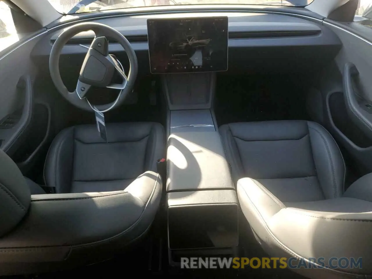 8 Photograph of a damaged car 5YJ3E1EA7SF890930 TESLA MODEL 3 2025