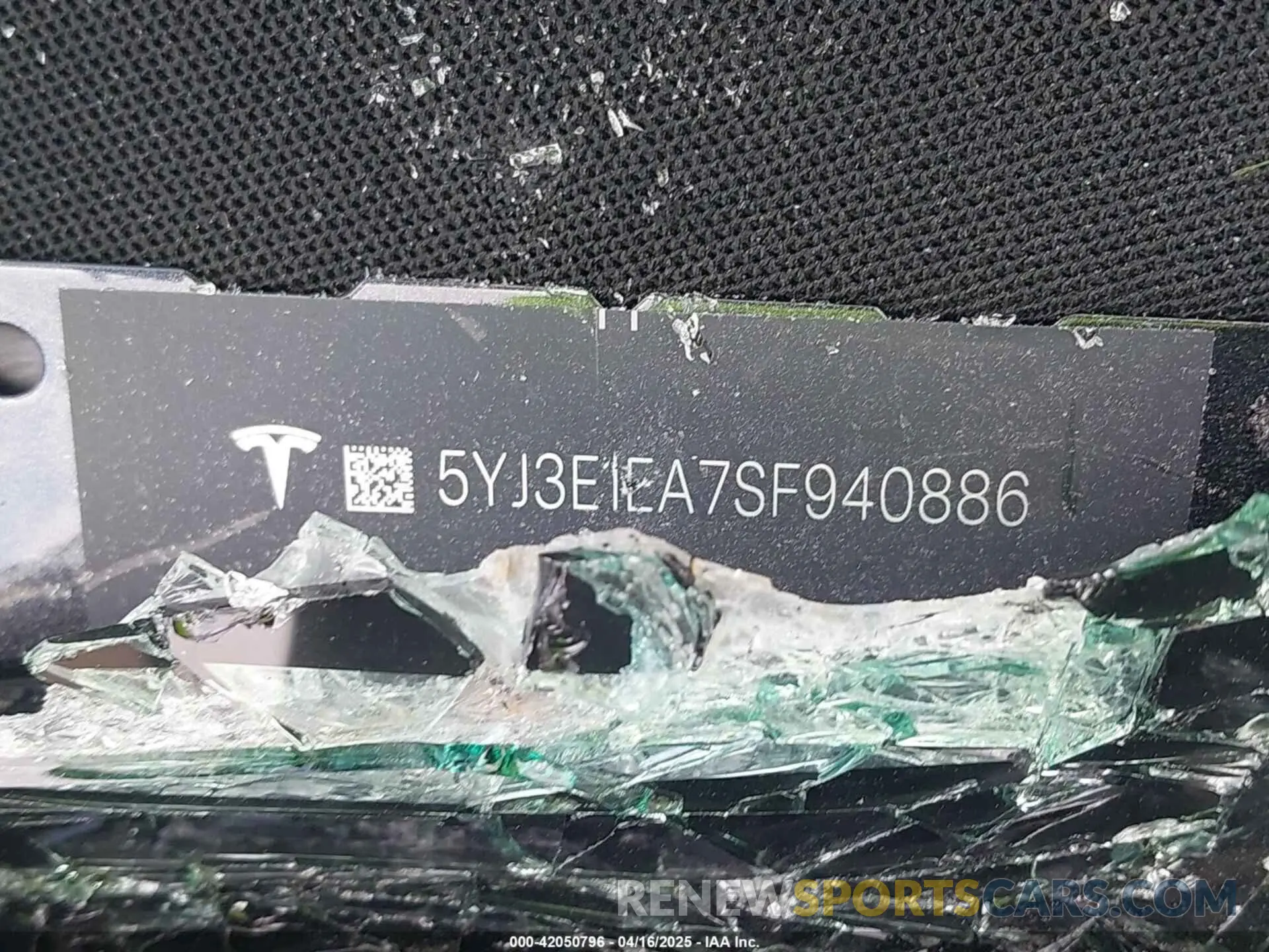 9 Фотография поврежденного автомобиля 5YJ3E1EA7SF940886 TESLA MODEL 3 2025
