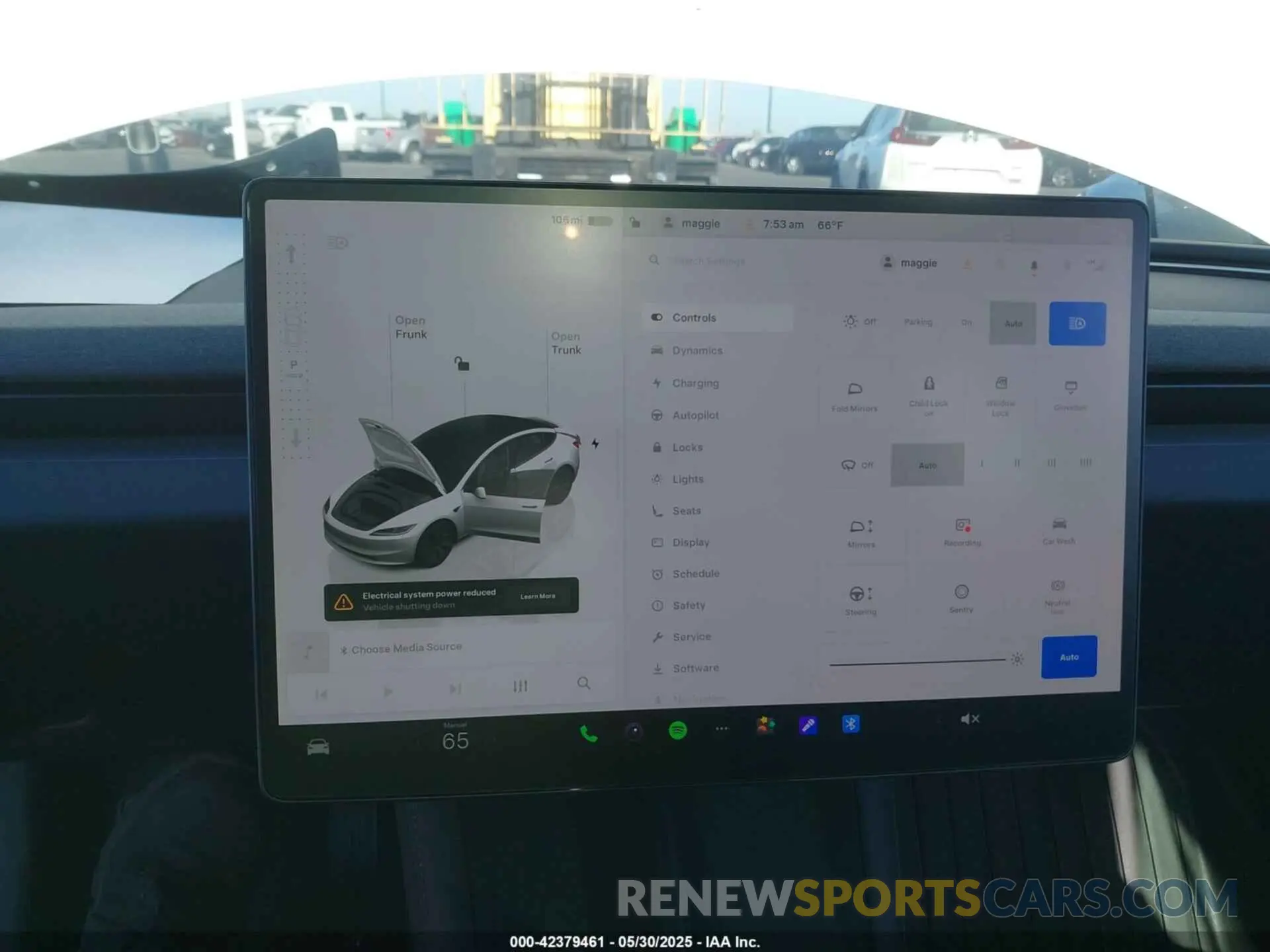 7 Фотография поврежденного автомобиля 5YJ3E1EA7SF984435 TESLA MODEL 3 2025