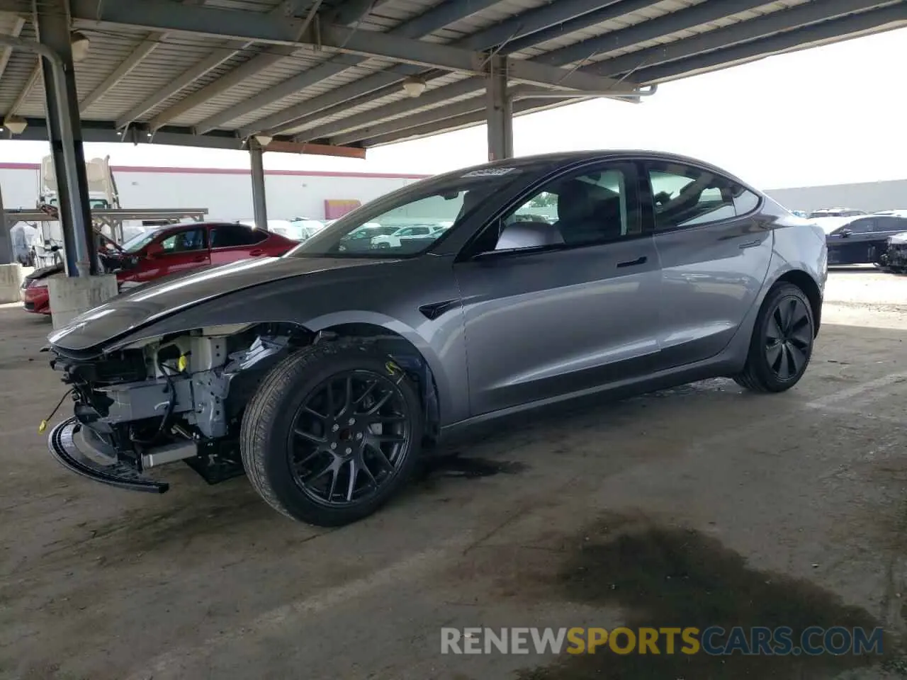 1 Фотография поврежденного автомобиля 5YJ3E1EA8SF880617 TESLA MODEL 3 2025