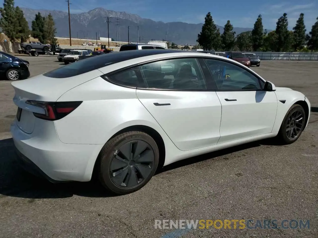 3 Photograph of a damaged car 5YJ3E1EA8SF884263 TESLA MODEL 3 2025